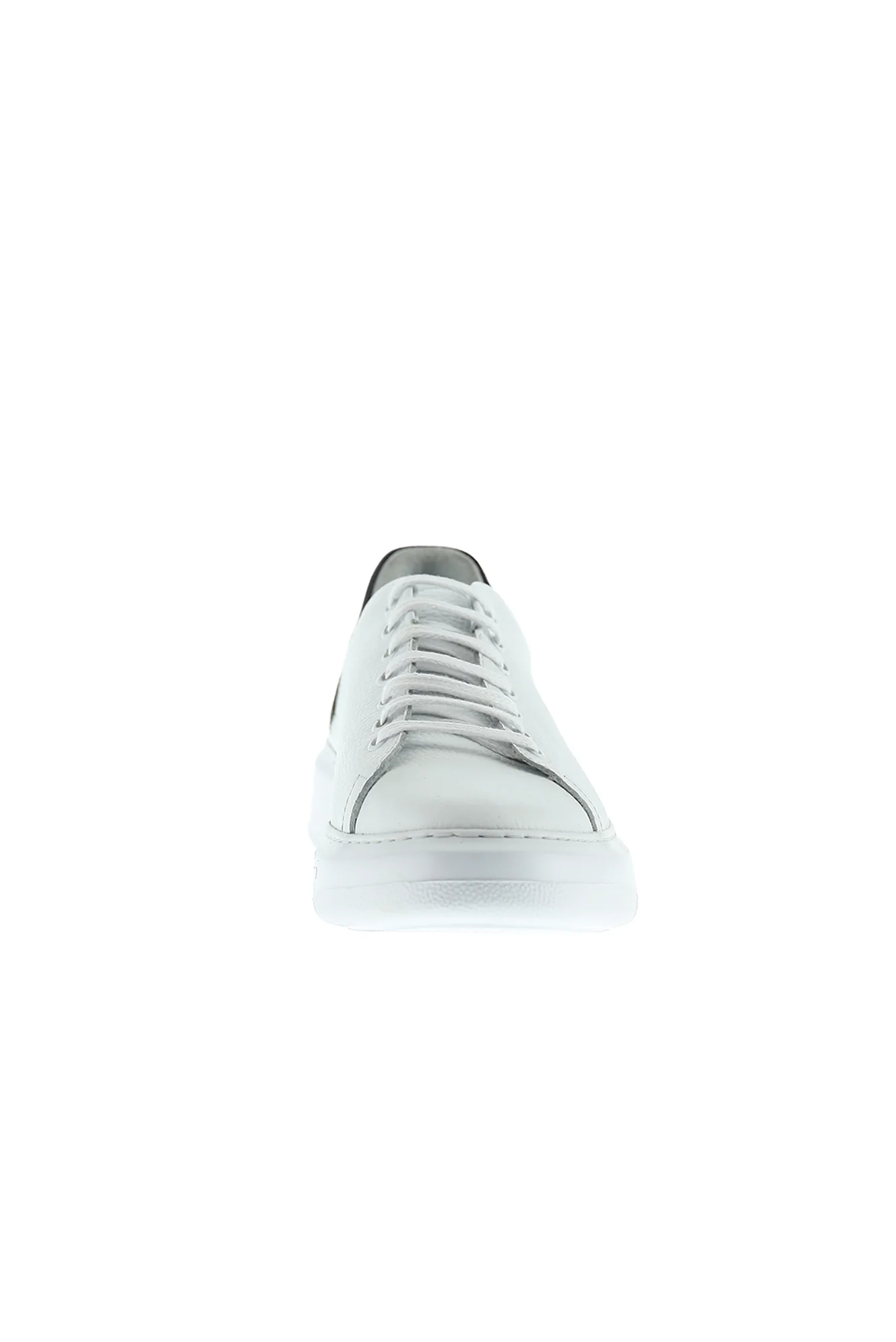 Beyaz Sneaker Deri Ayakkabı - Image 3