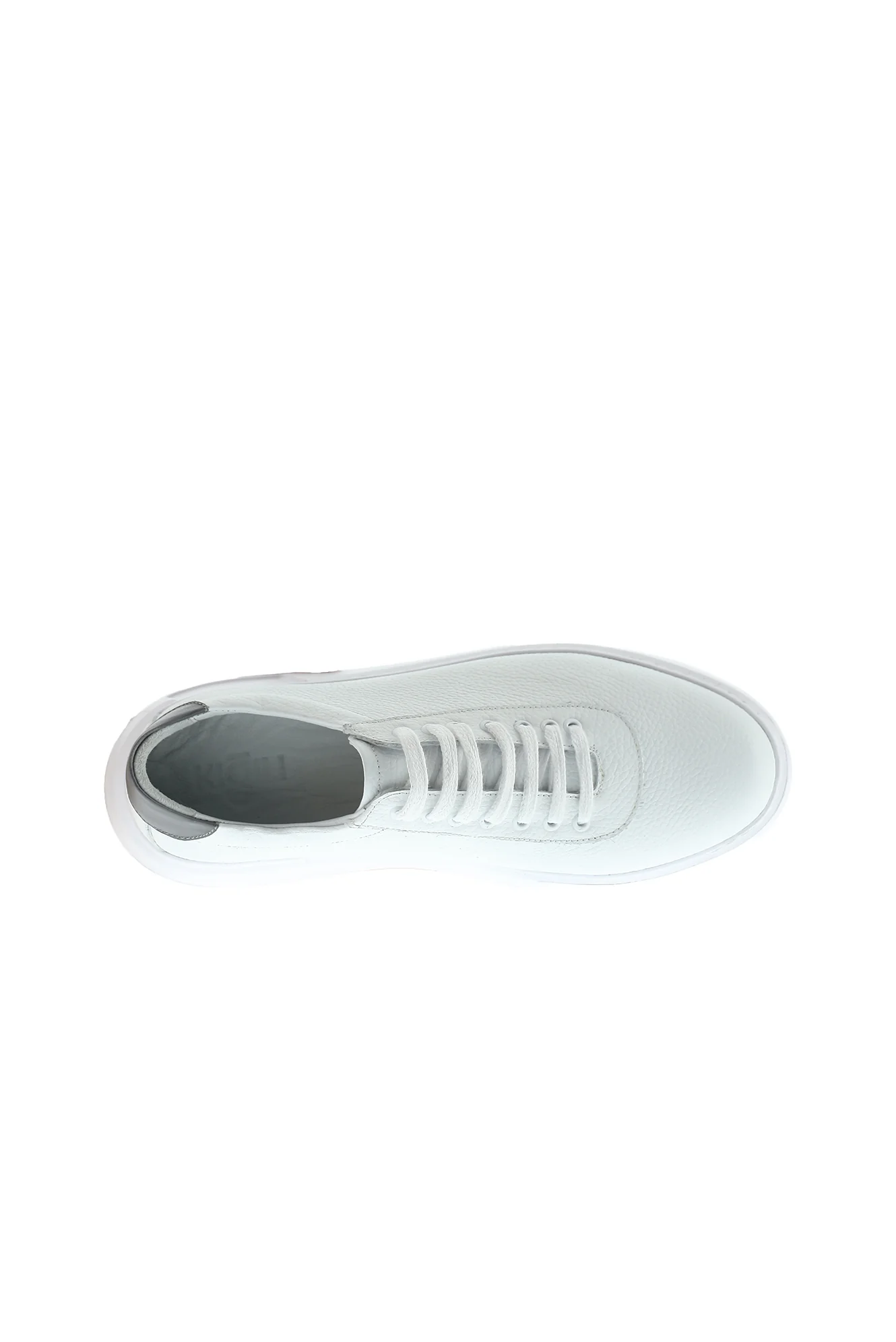 Beyaz Sneaker Deri Ayakkabı - Image 6
