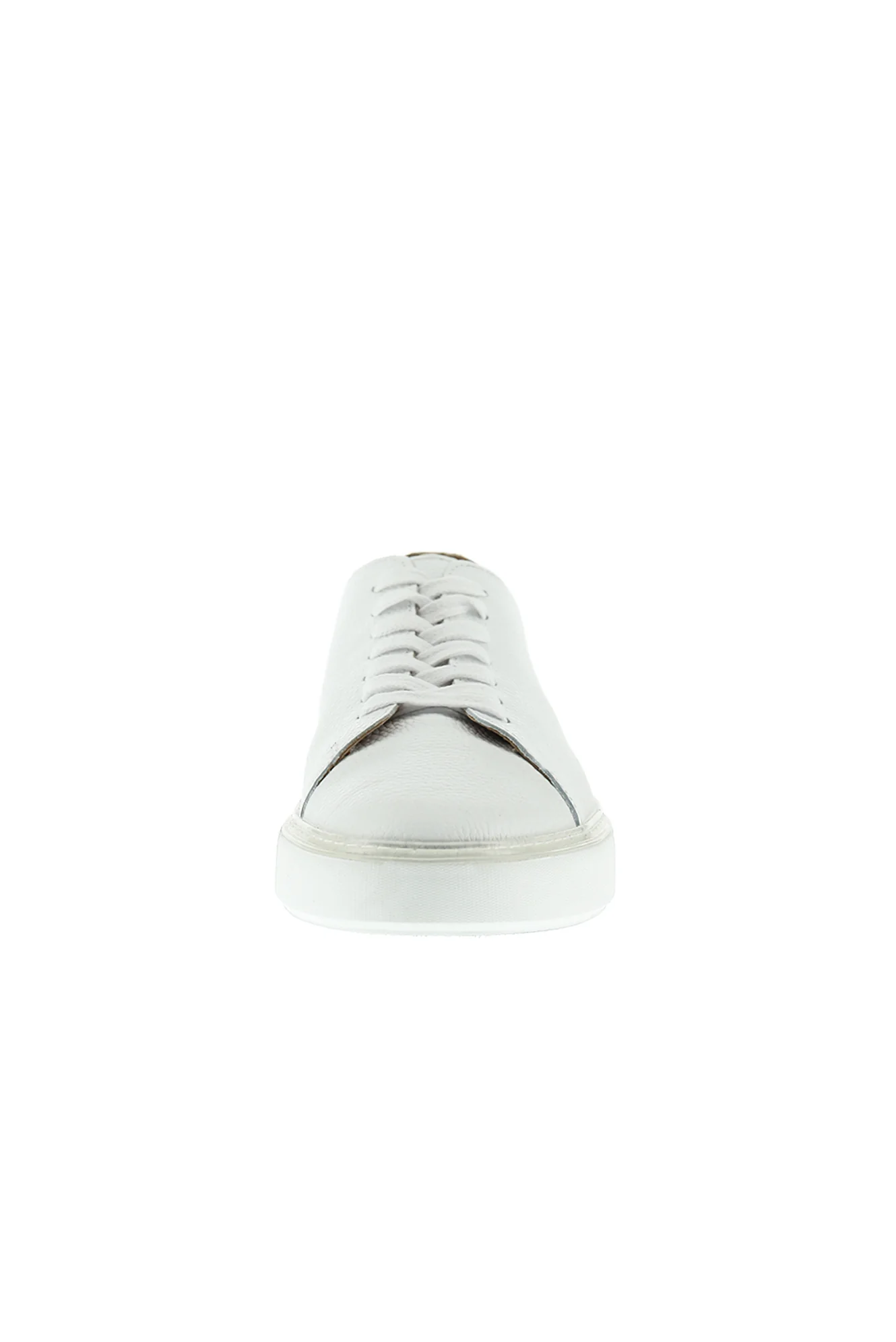 Beyaz Sneaker Deri Ayakkabı - Image 3