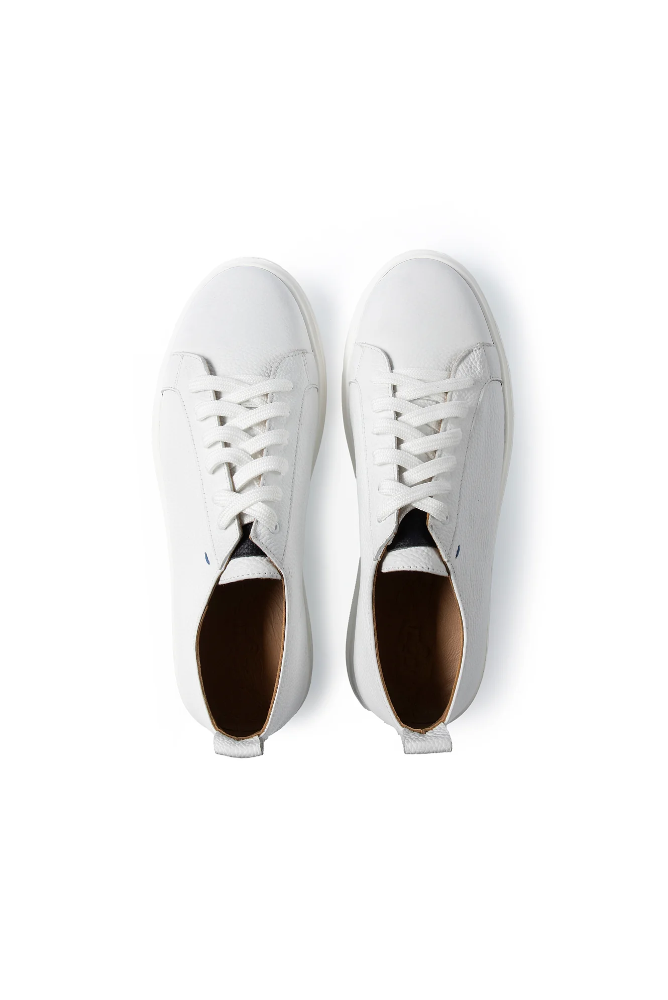 Beyaz Floater Deri Sneaker Ayakkabı - Image 5