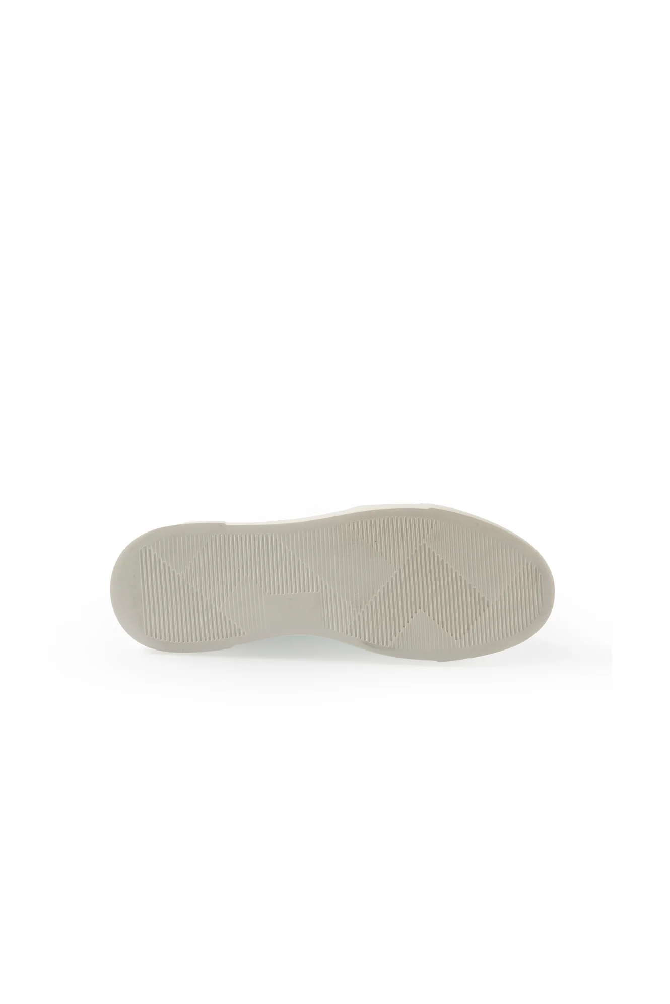 Beyaz Sneaker Deri Ayakkabı - Image 4
