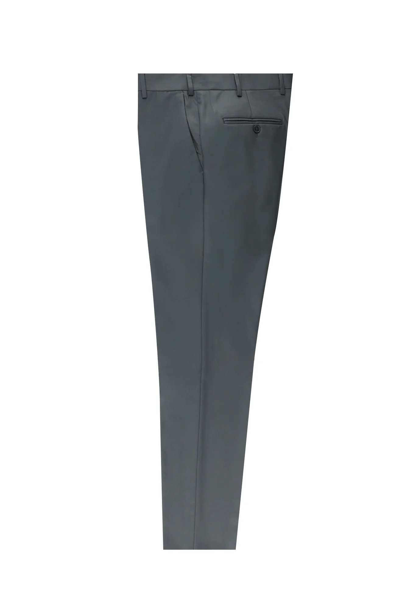 Bulut Gri 4 Drop Relaxed Fit Rahat Kesim Klasik Kumaş Pantolon