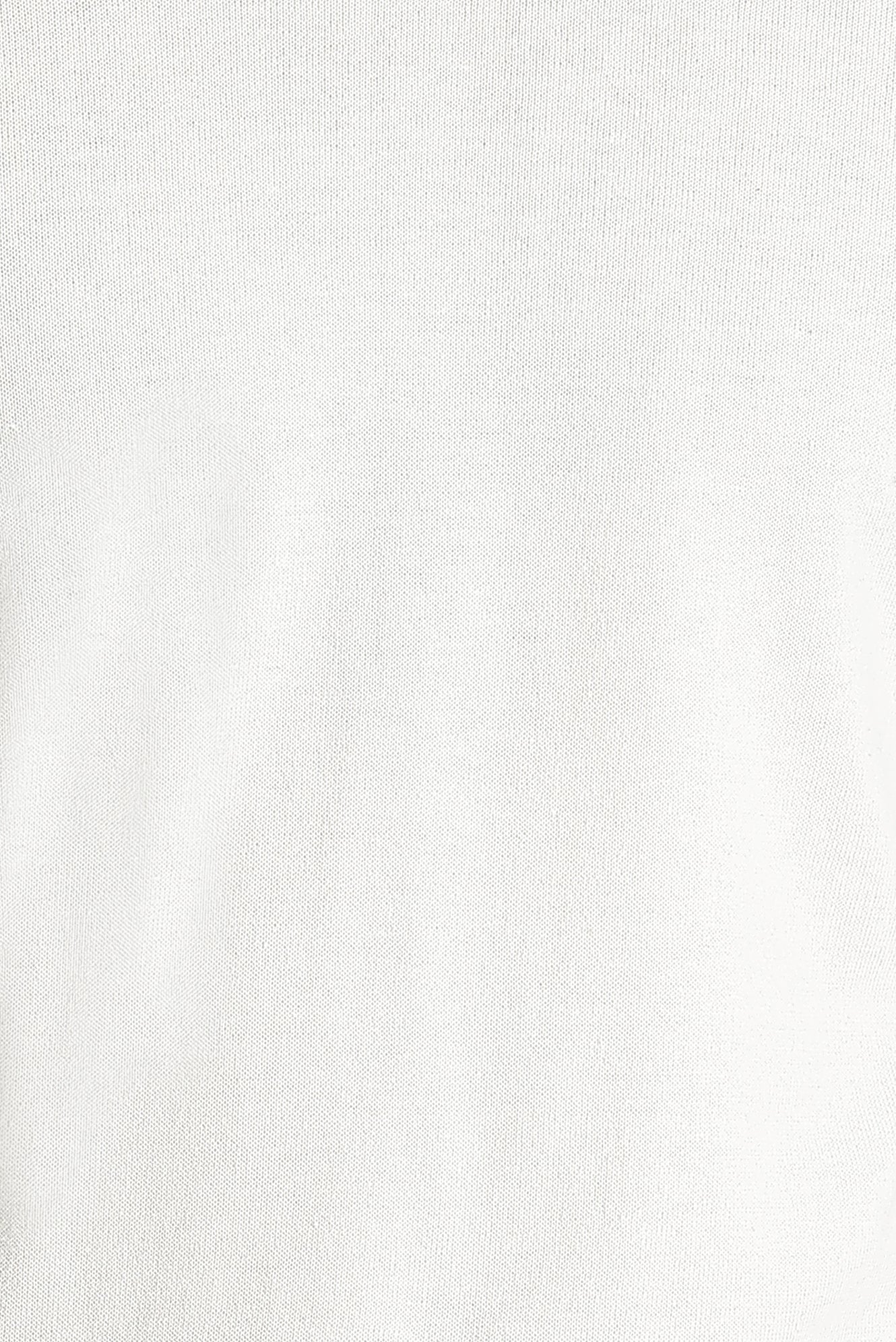 Ekru Bisiklet Yaka Regular Fit Triko Kazak - Image 3
