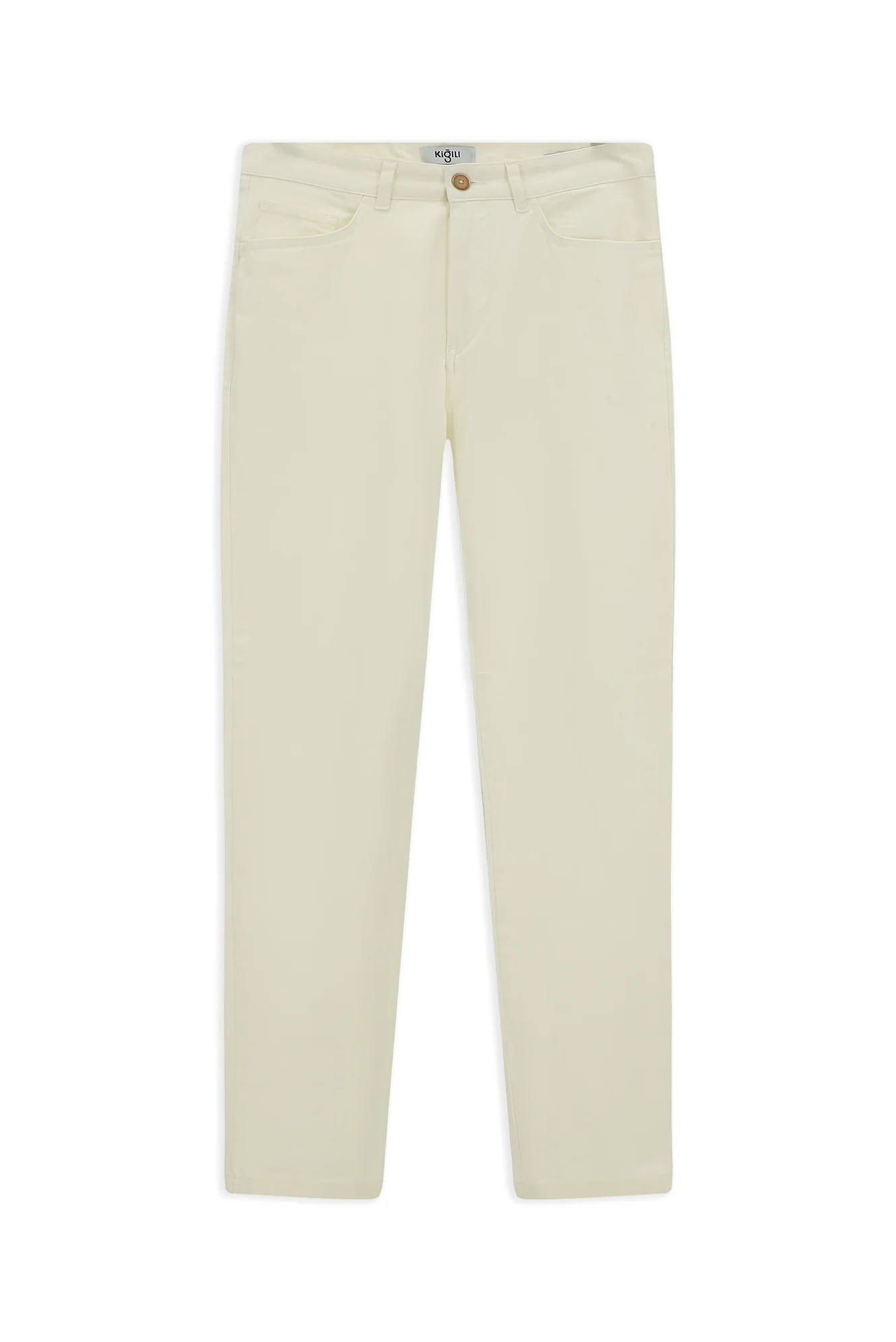 Ekru 6 Drop Regular Fit Standart Kesim Likralı Kanvas / Chino Pantolon - Image 7