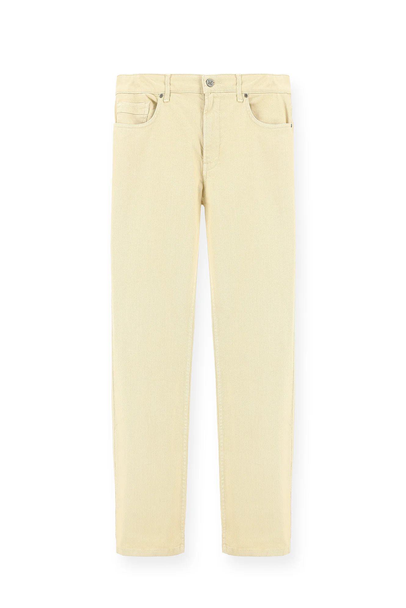 Ekru Relaxed Fit Rahat Kesim Likralı Kanvas / Chino Pantolon - Image 6