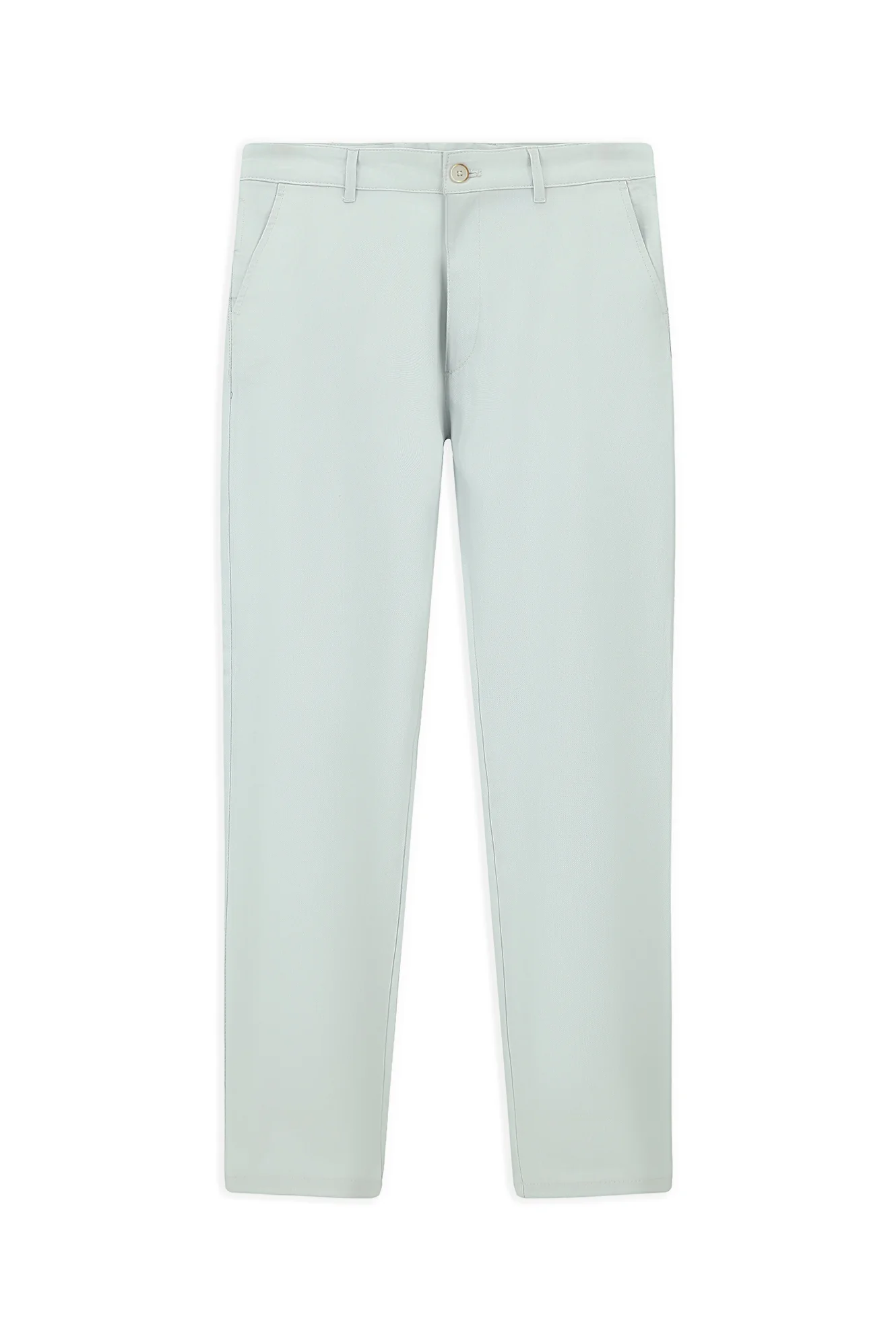 Gümüş Regular Fit Standart Kesim Likralı Kanvas / Chino Pantolon - Image 7