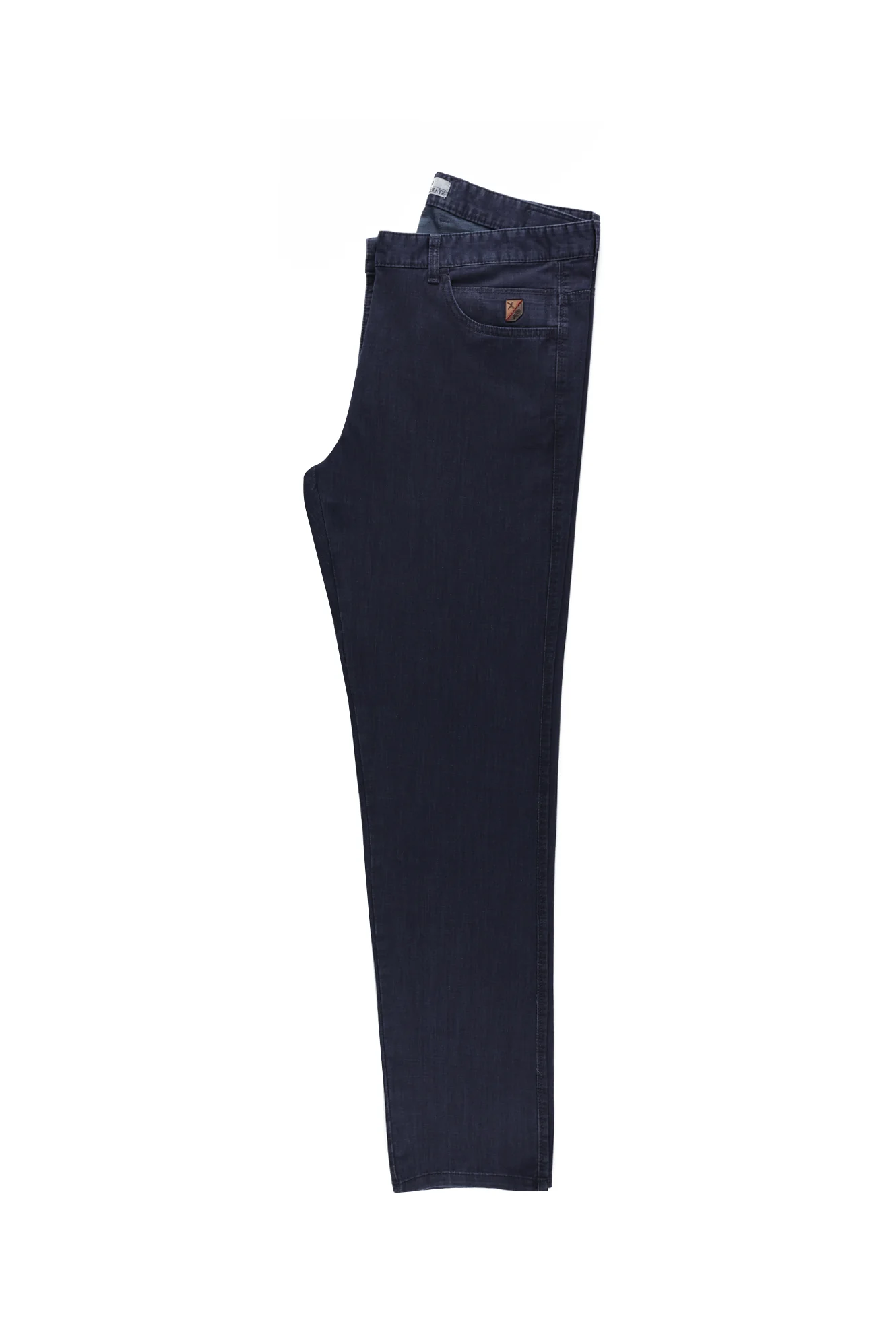 Havacı Mavi Regular Fit Standart Kesim Likralı Kanvas / Chino Pantolon - Image 2
