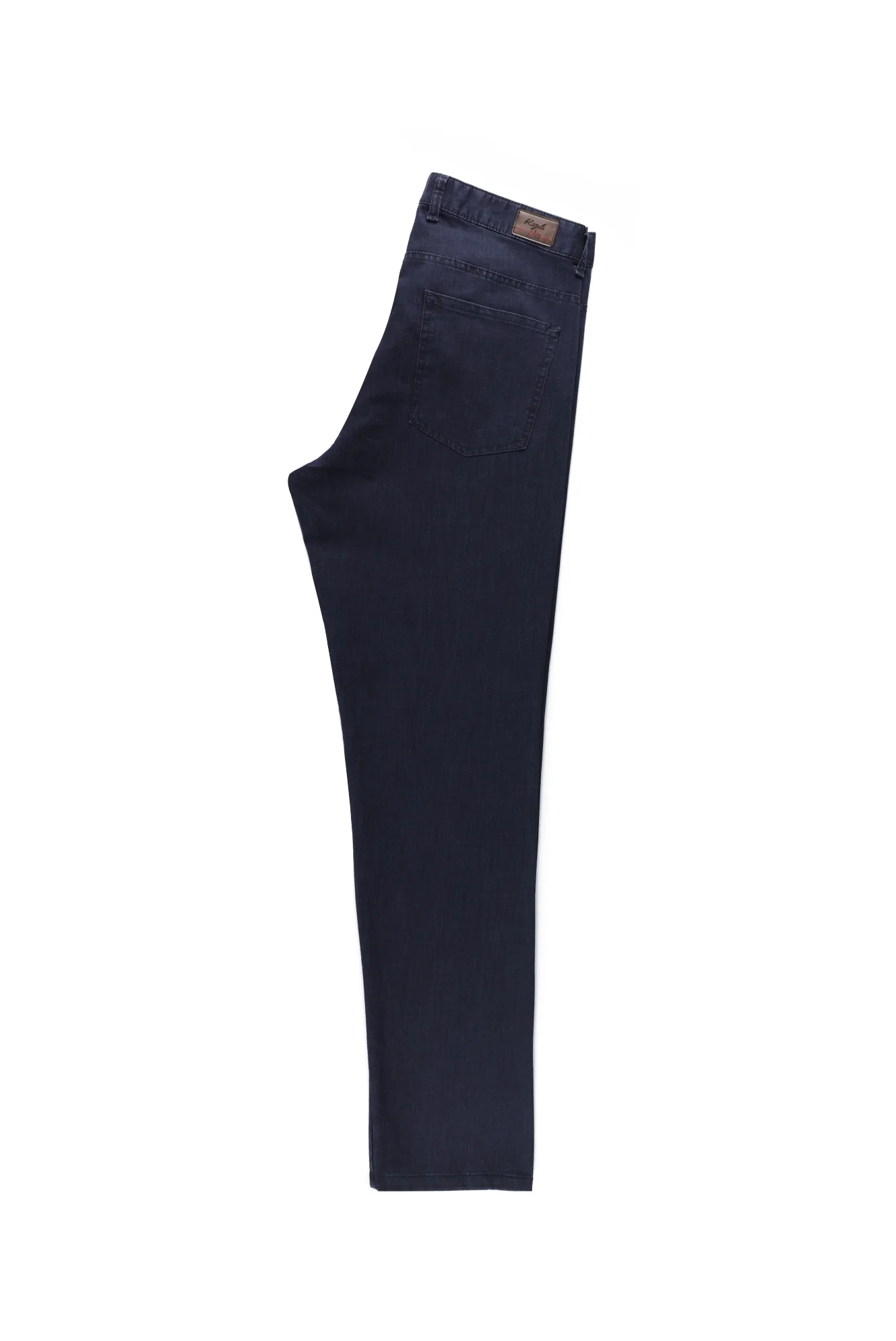 Havacı Mavi Relaxed Fit Rahat Kesim Likralı Kanvas / Chino Pantolon - Image 3