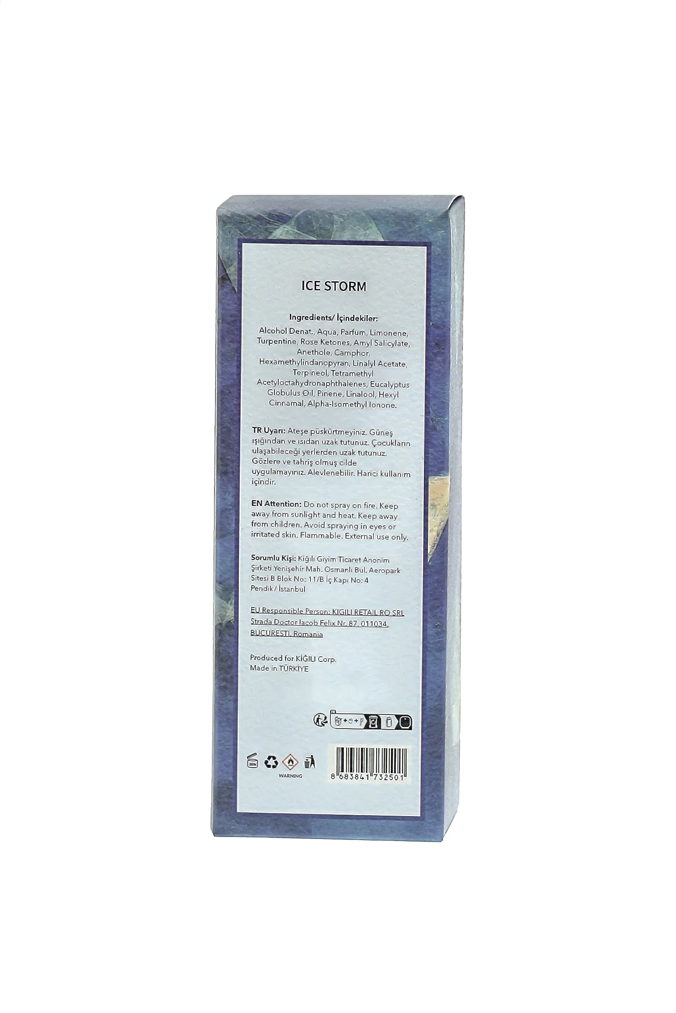 Ice Storm Sprey Kolonya 100 ML - Image 4
