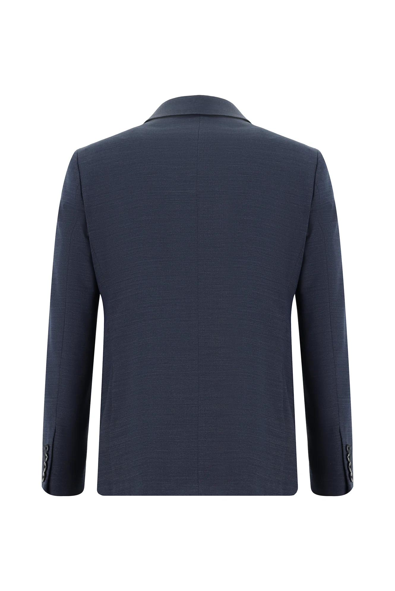 İndigo 4 Drop Relaxed Fit Rahat Kesim Yünlü Desenli Takım Elbise - Image 3