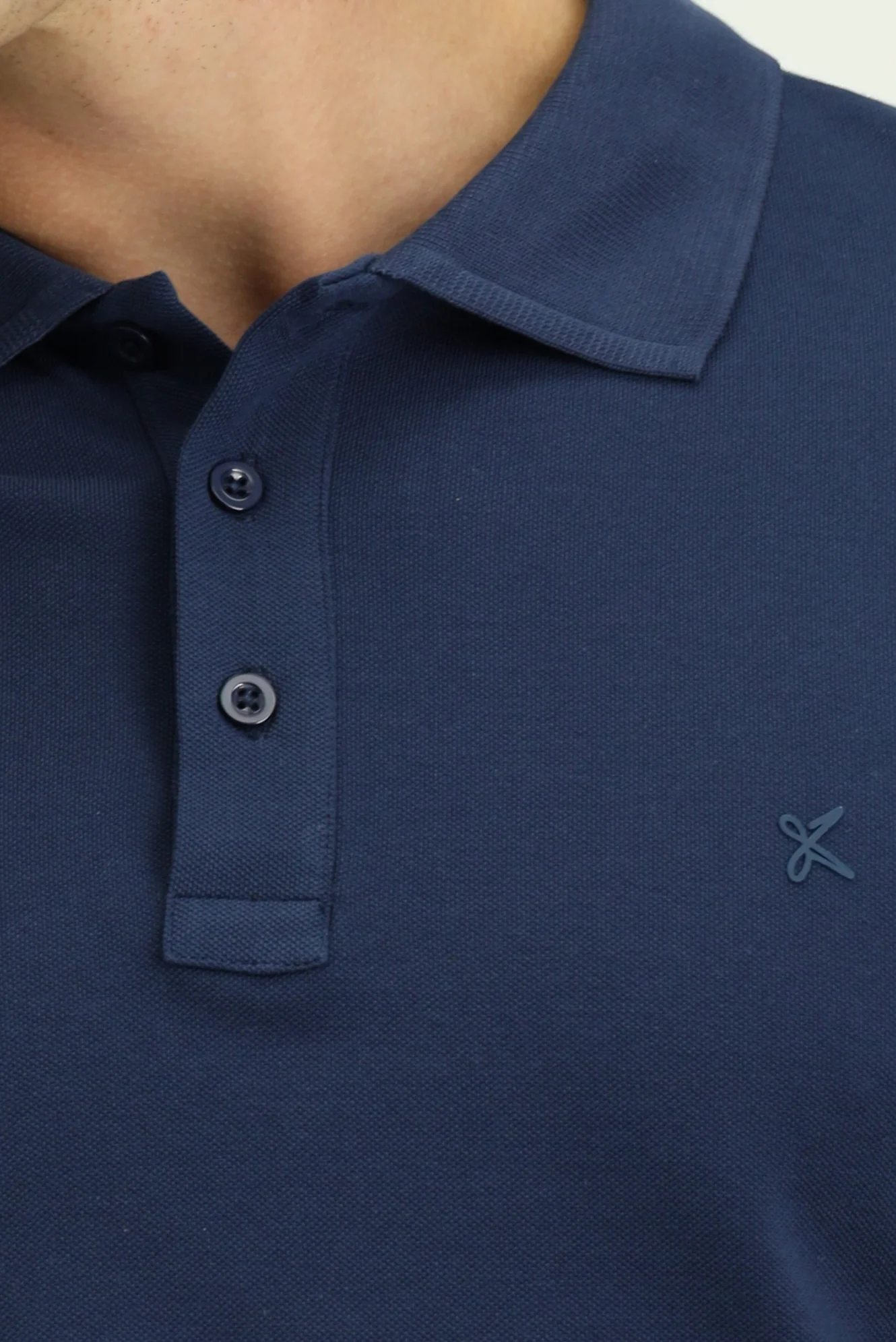 İndigo Slim Fit Dar Kesim Pamuk Kıvrılmaz Polo Yaka Tişört - Image 5