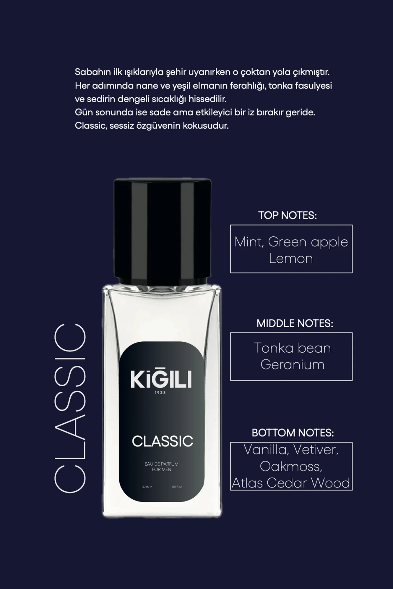 3'lü Classic & Ki & Sport Hediye Kutulu 30 ml Erkek Parfüm Seti - Image 6