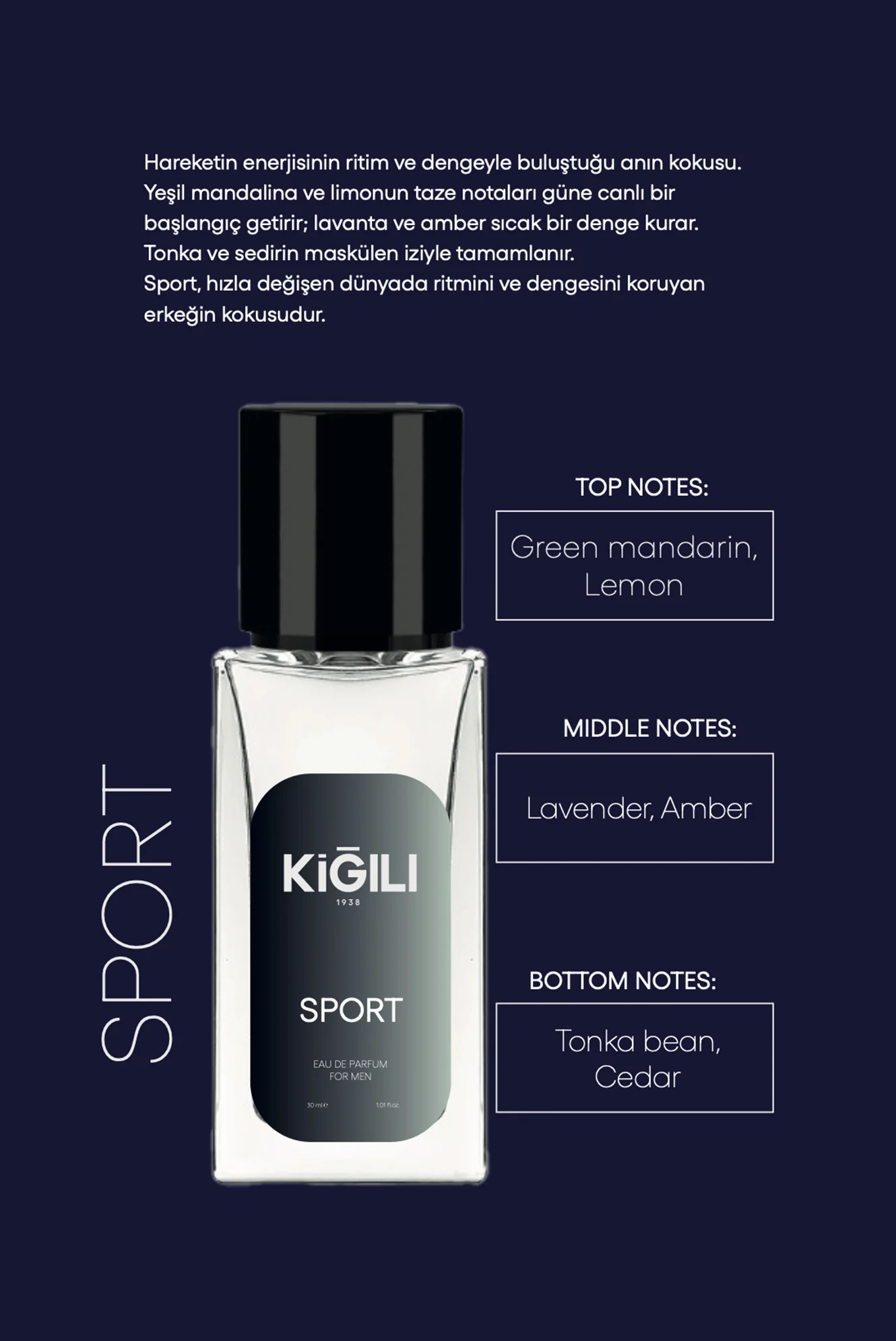 3'lü Classic & Ki & Sport Hediye Kutulu 30 ml Erkek Parfüm Seti - Image 7