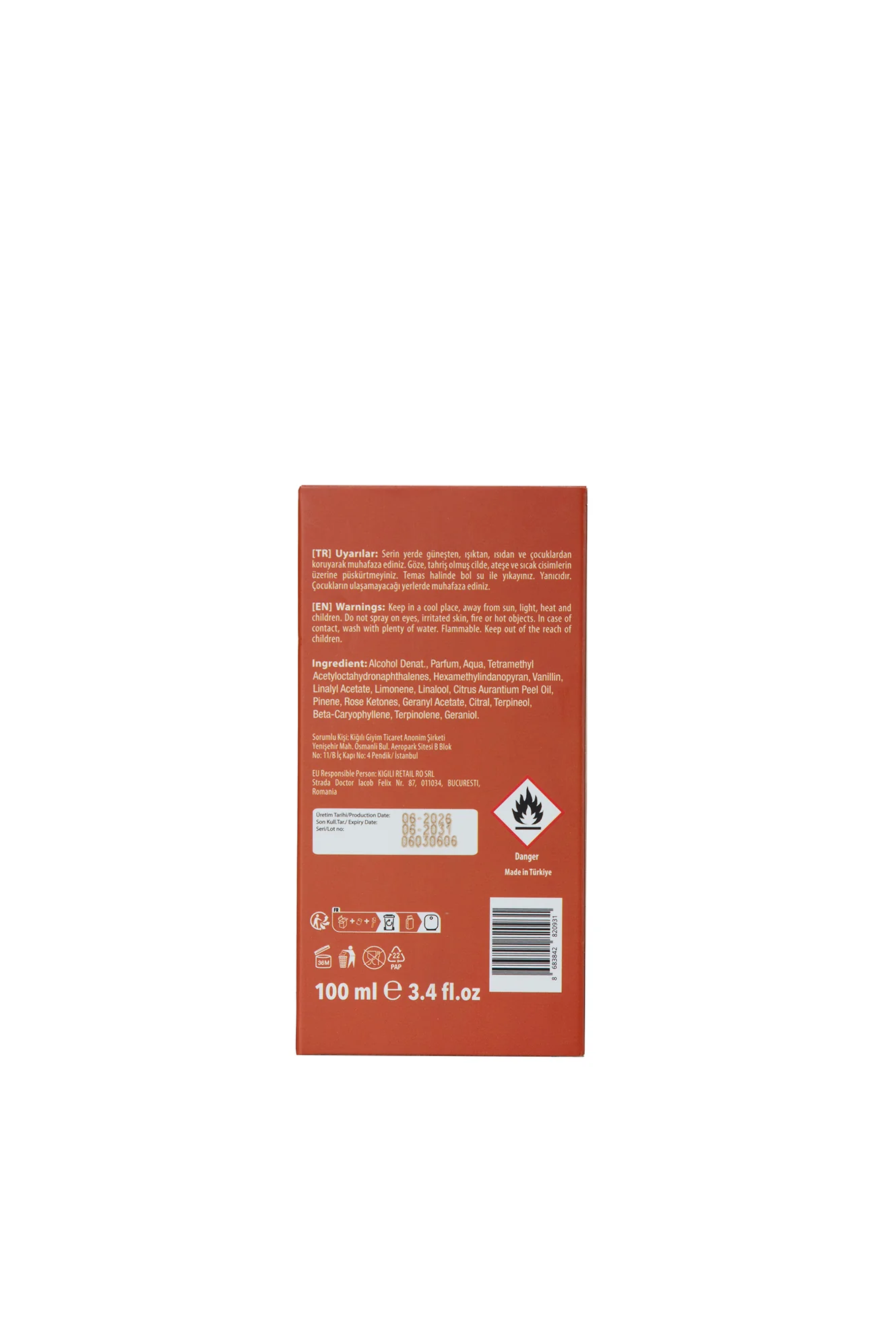 Kiğılı Velvet Spice 100 Ml Erkek Parfüm - Image 5