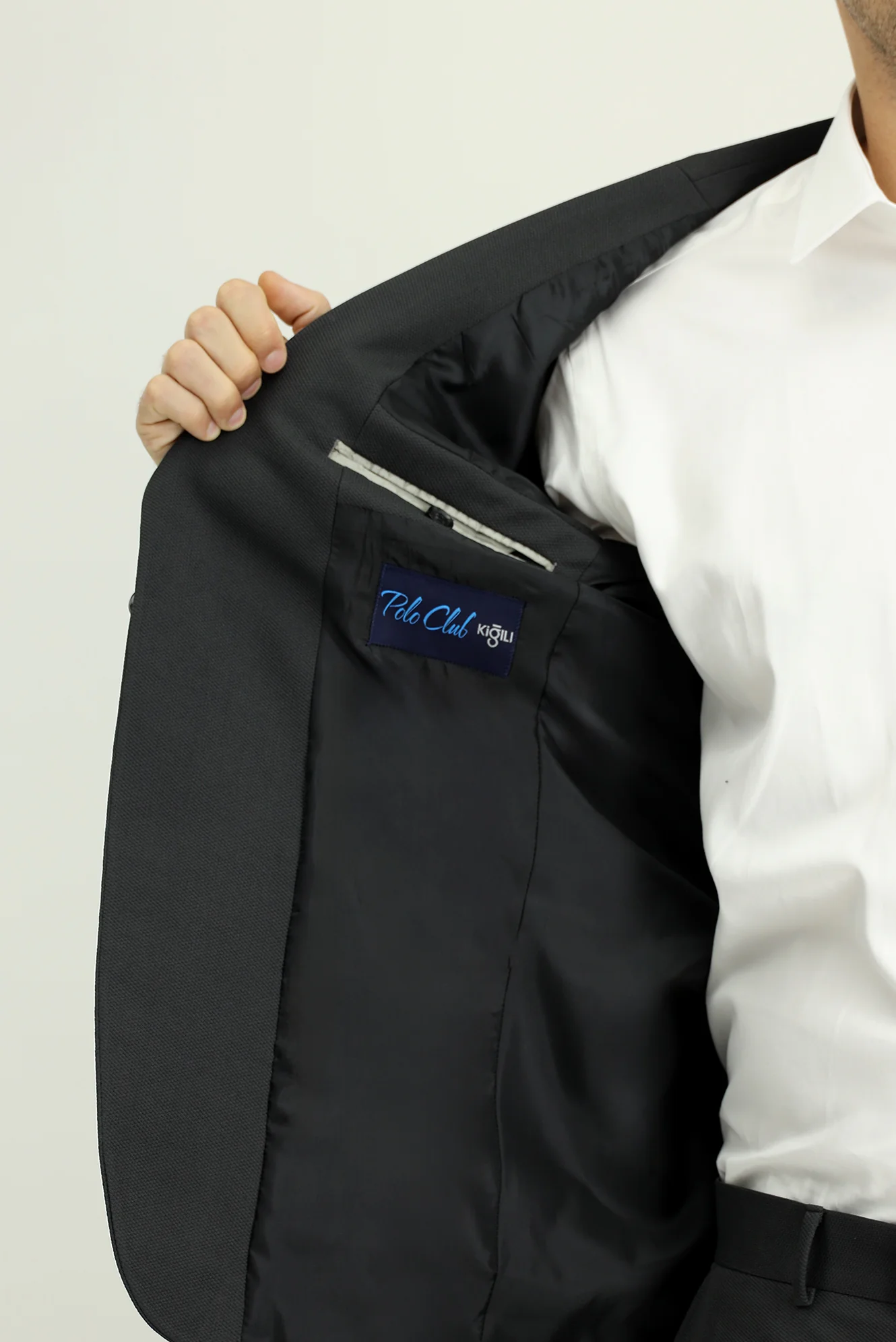 Koyu Antrasit 6 Drop Regular Fit Standart Kesim Mevsimlik Takım Elbise - Image 7