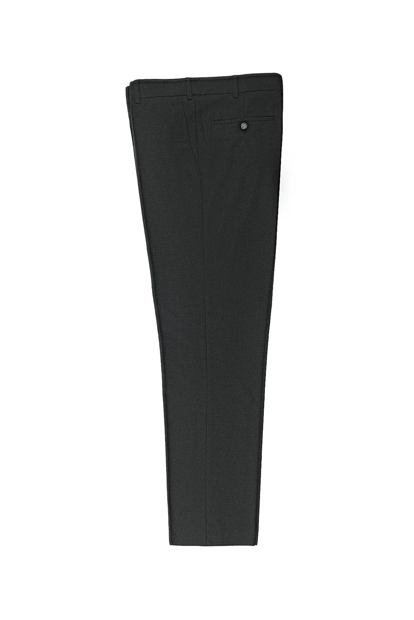 Koyu Antrasit 4 Drop Relaxed Fit Rahat Kesim Klasik Kumaş Pantolon