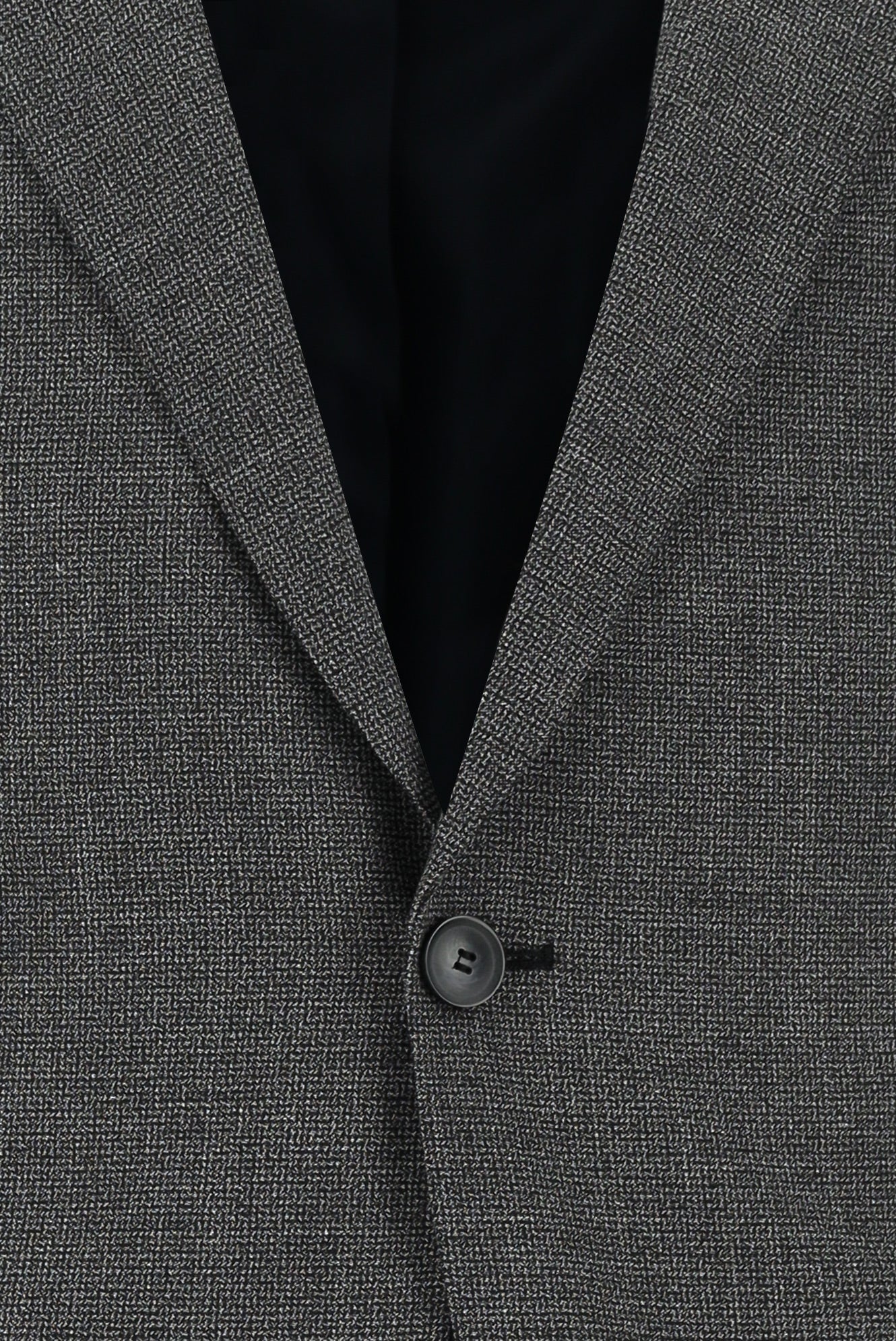 Koyu Antrasit 7 Drop Slim Fit Dar Kesim Desenli Takım Elbise - Image 4