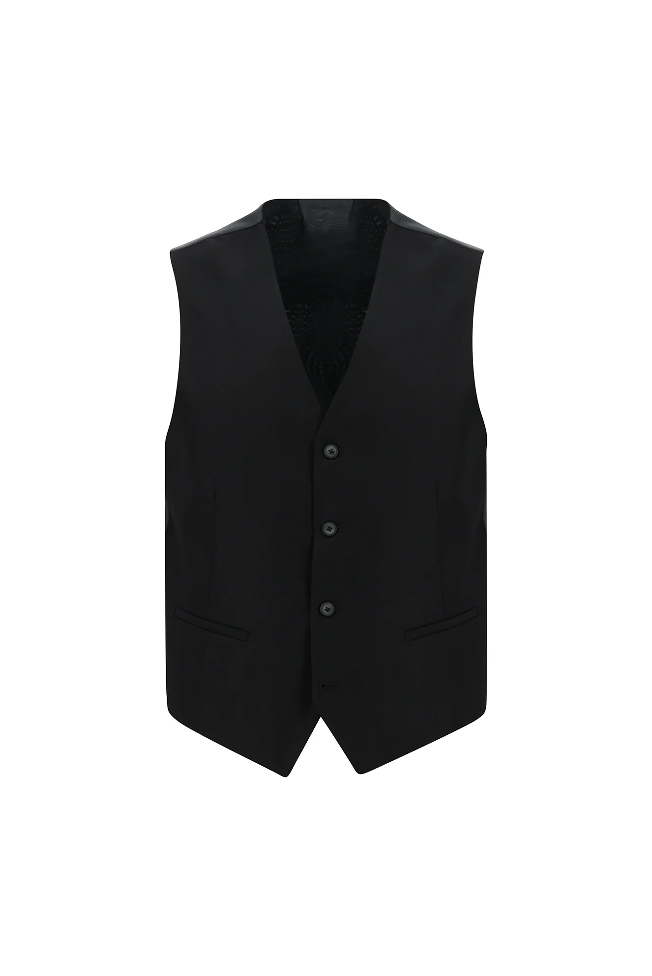 Koyu Antrasit 7 Drop Slim Fit Dar Kesim Kombinli Yelekli Takım Elbise - Image 4