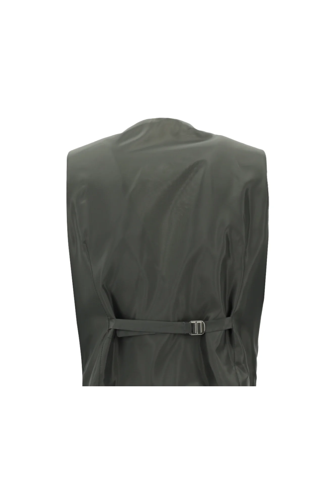 Koyu Antrasit 7 Drop Super Slim Fit Eksra Dar Kesim Fit Kareli Yelekli Takım Elbise - Image 5