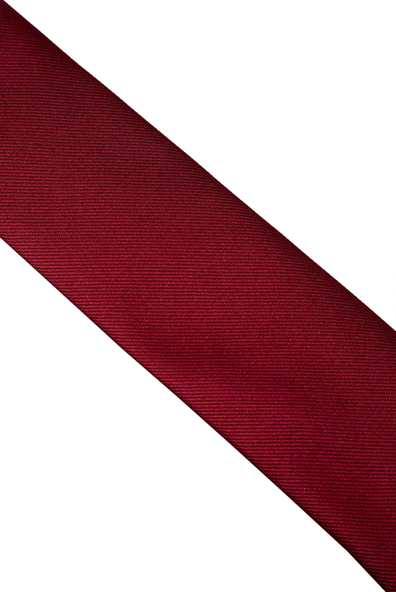Koyu Bordo Düz Kravat - Image 3