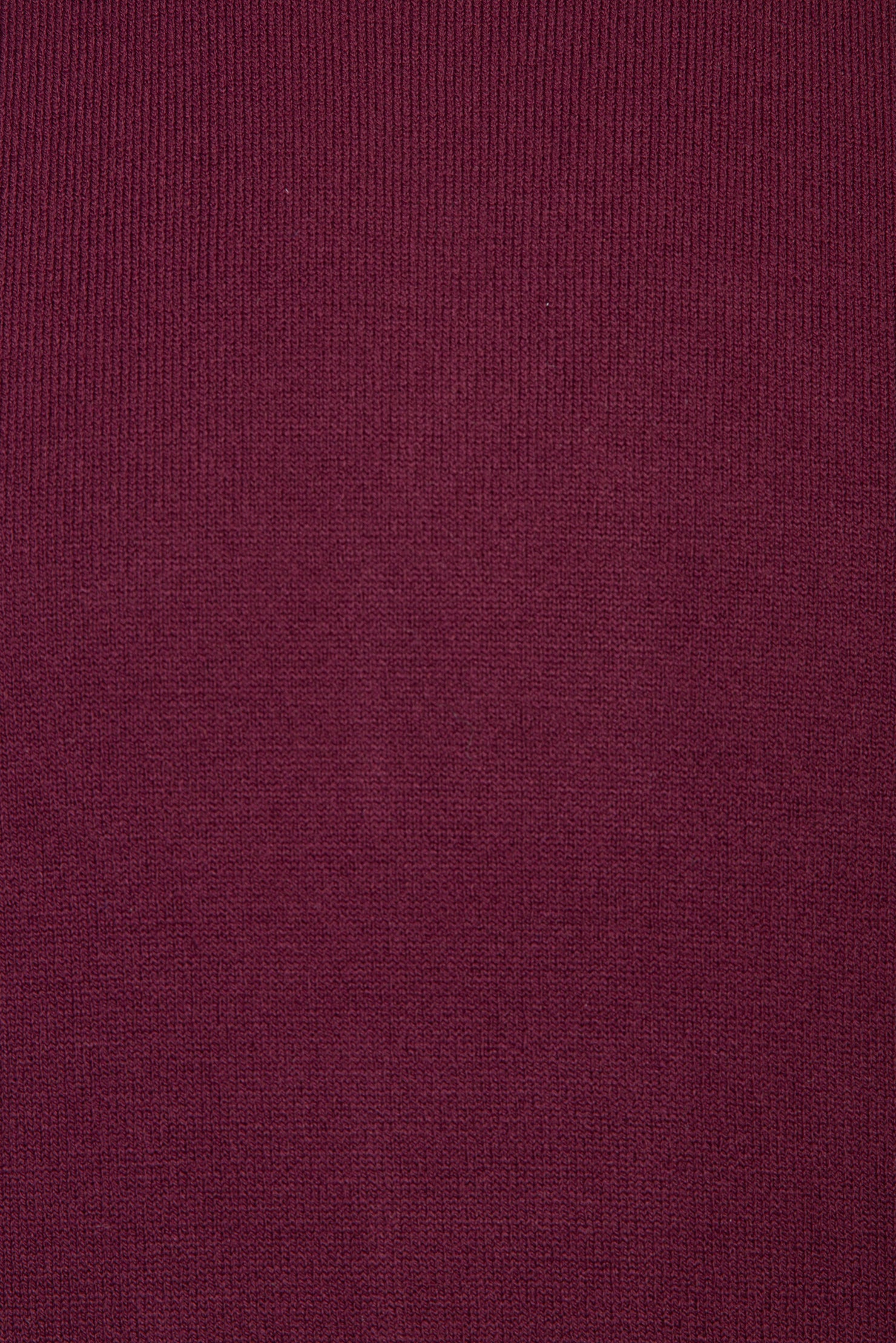 Koyu Bordo Bisiklet Yaka Regular Fit Triko Kazak - Image 2