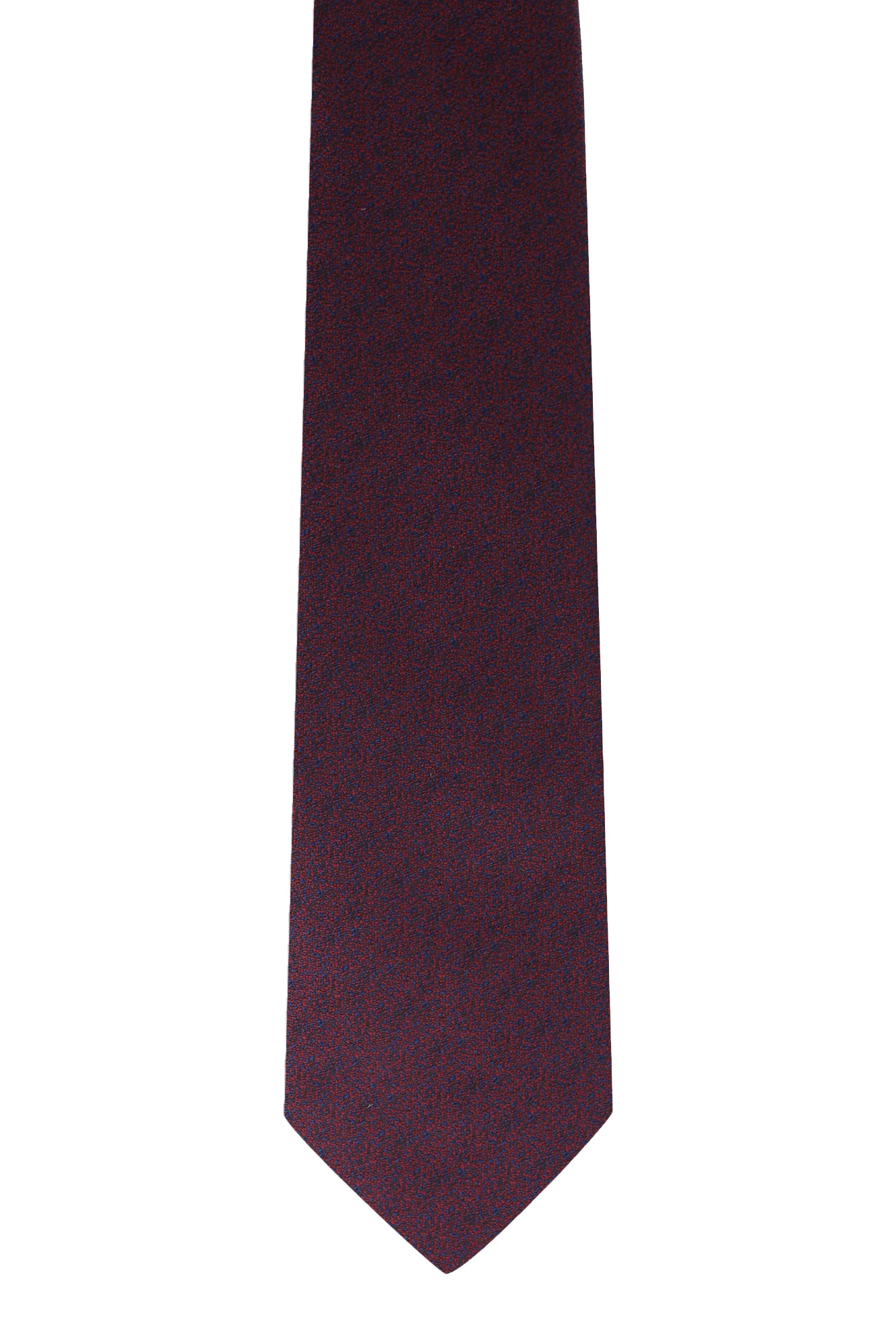 Koyu Bordo Mikro Desenli Kravat - Image 2