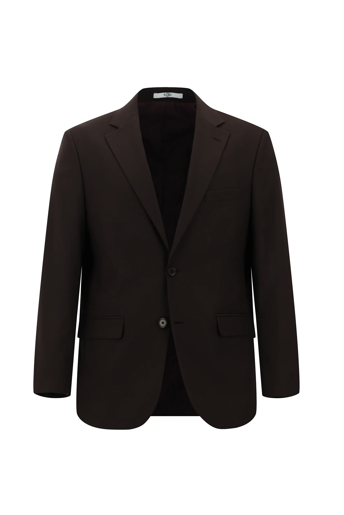 Koyu Bordo 4 Drop Relaxed Fit Rahat Kesim Takım Elbise - Image 2