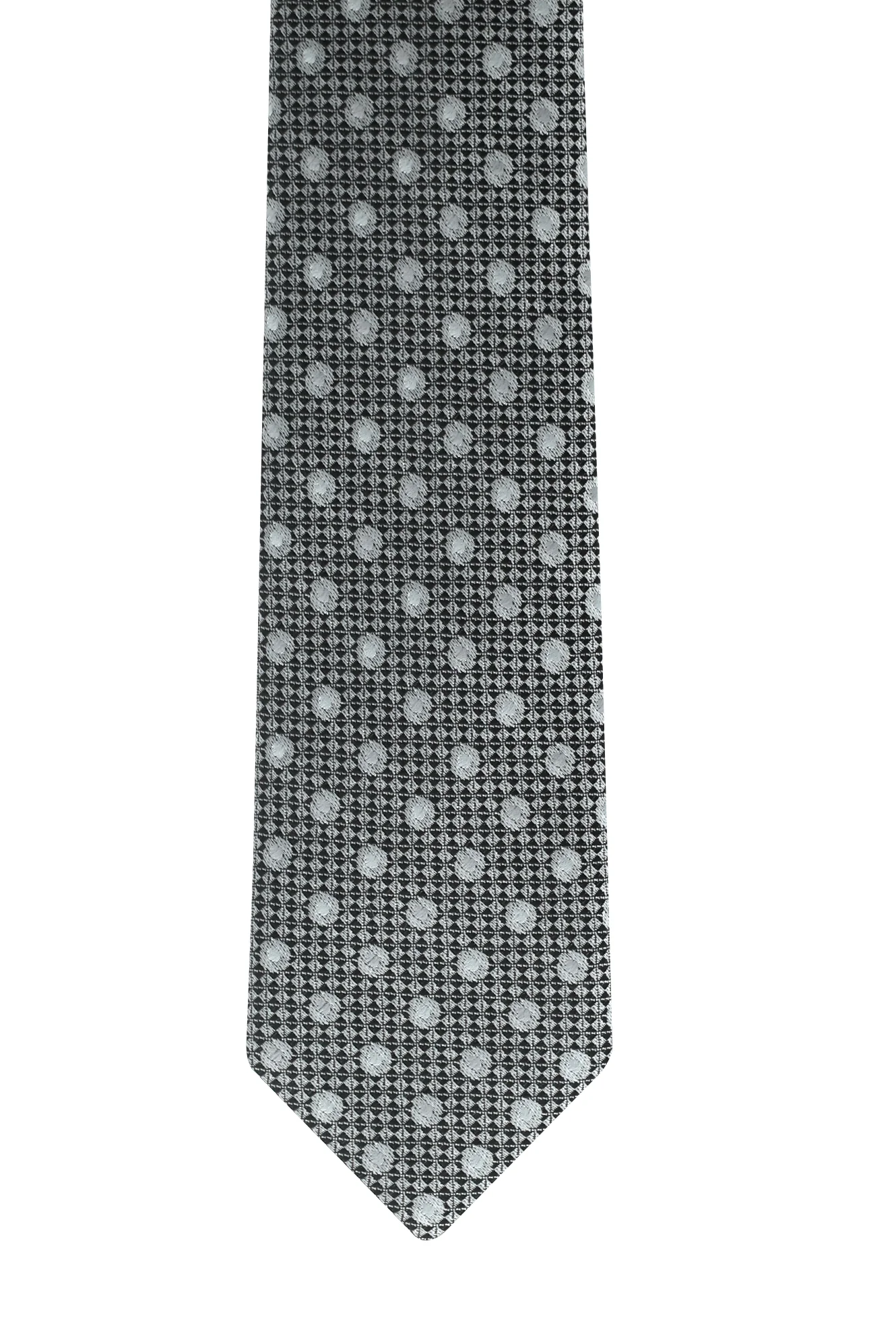 Koyu Füme Desenli Kravat - Image 2