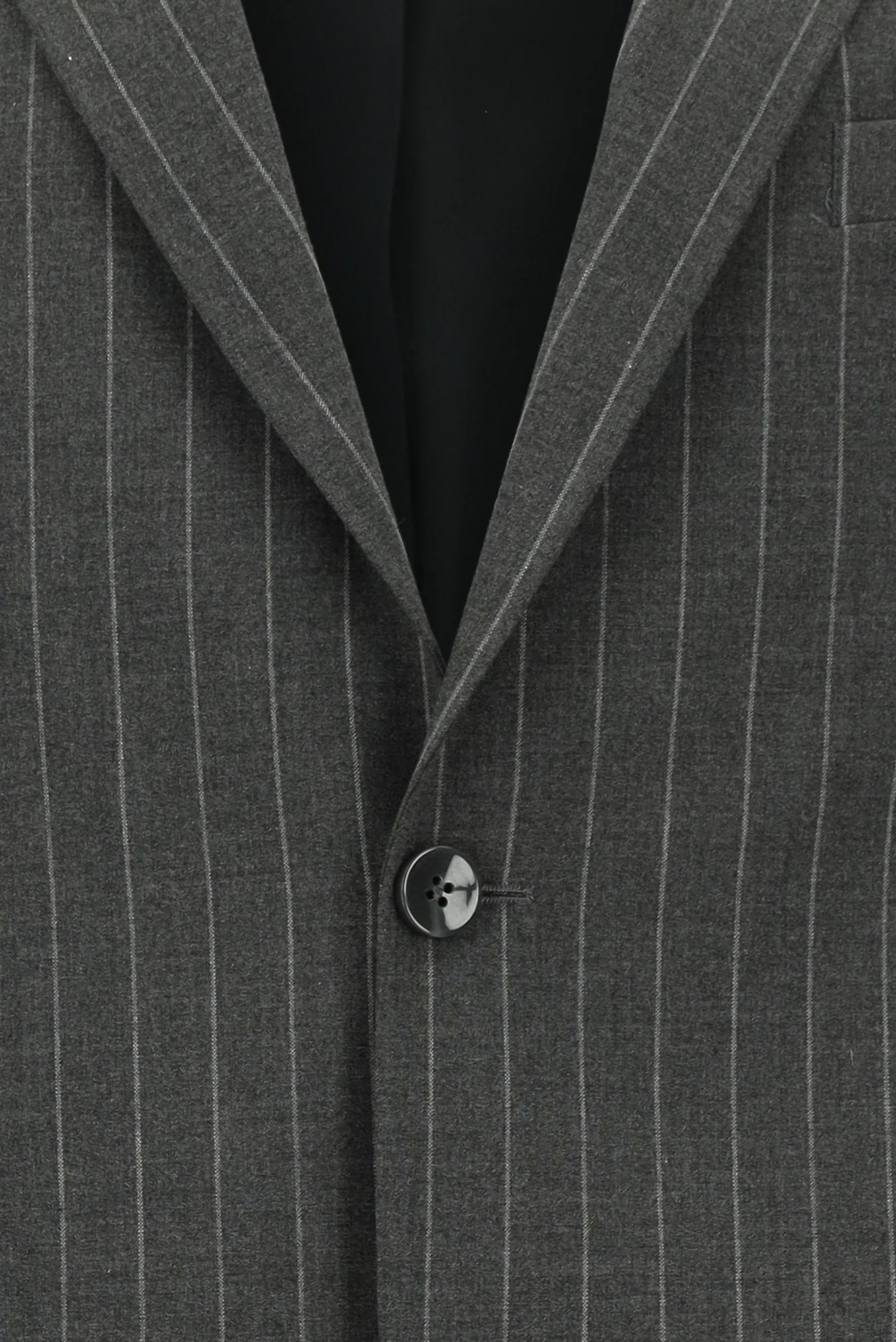 Koyu Füme 4 Drop Relaxed Fit Rahat Kesim Çizgili Takım Elbise - Image 4