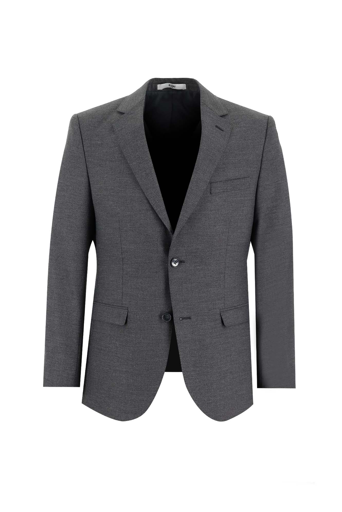 Koyu Füme 6 Drop Regular Fit Standart Kesim Takım Elbise - Image 2