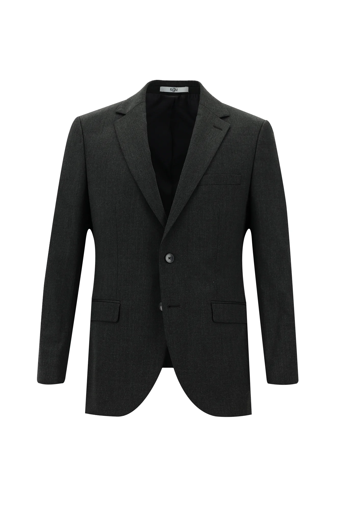 Koyu Füme 4 Drop Relaxed Fit Rahat Kesim Takım Elbise - Image 2