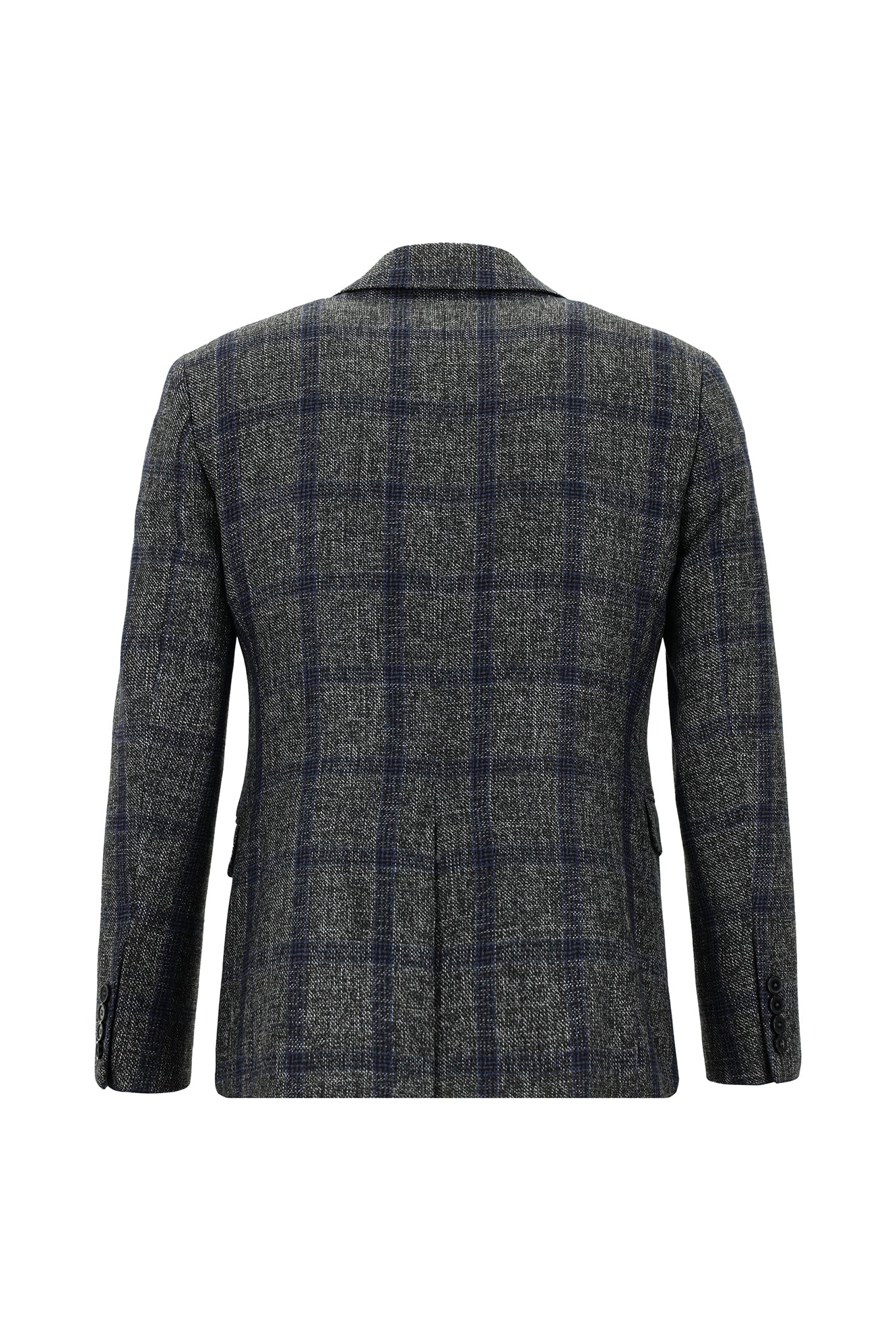 Koyu Füme 7 Drop Slim Fit Dar Kesim Takım Elbise - Image 3