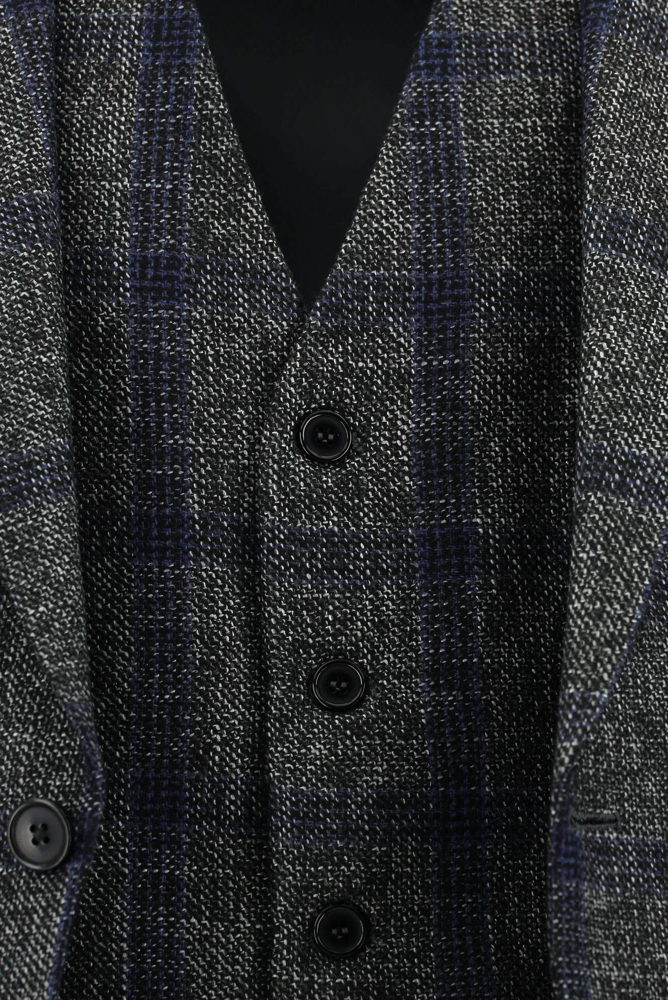 Koyu Füme 7 Drop Slim Fit Dar Kesim Takım Elbise - Image 6