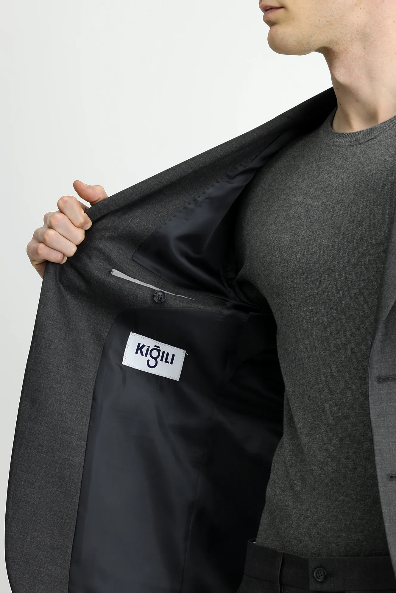 Koyu Füme 6 Drop Regular Fit Standart Kesim Takım Elbise - Image 6