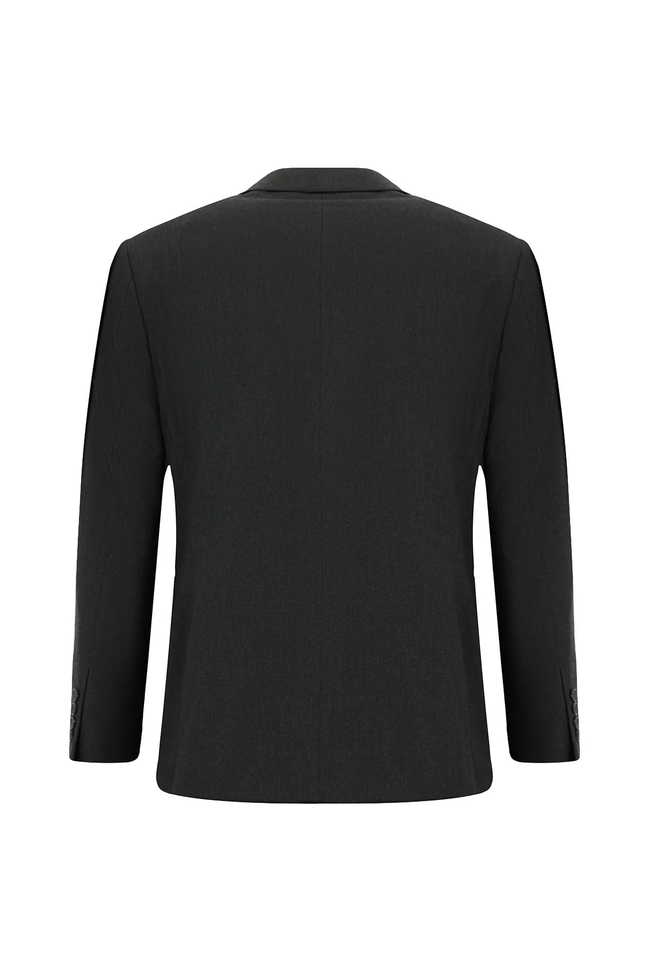 Koyu Füme 4 Drop Relaxed Fit Rahat Kesim Yünlü Takım Elbise - Image 3