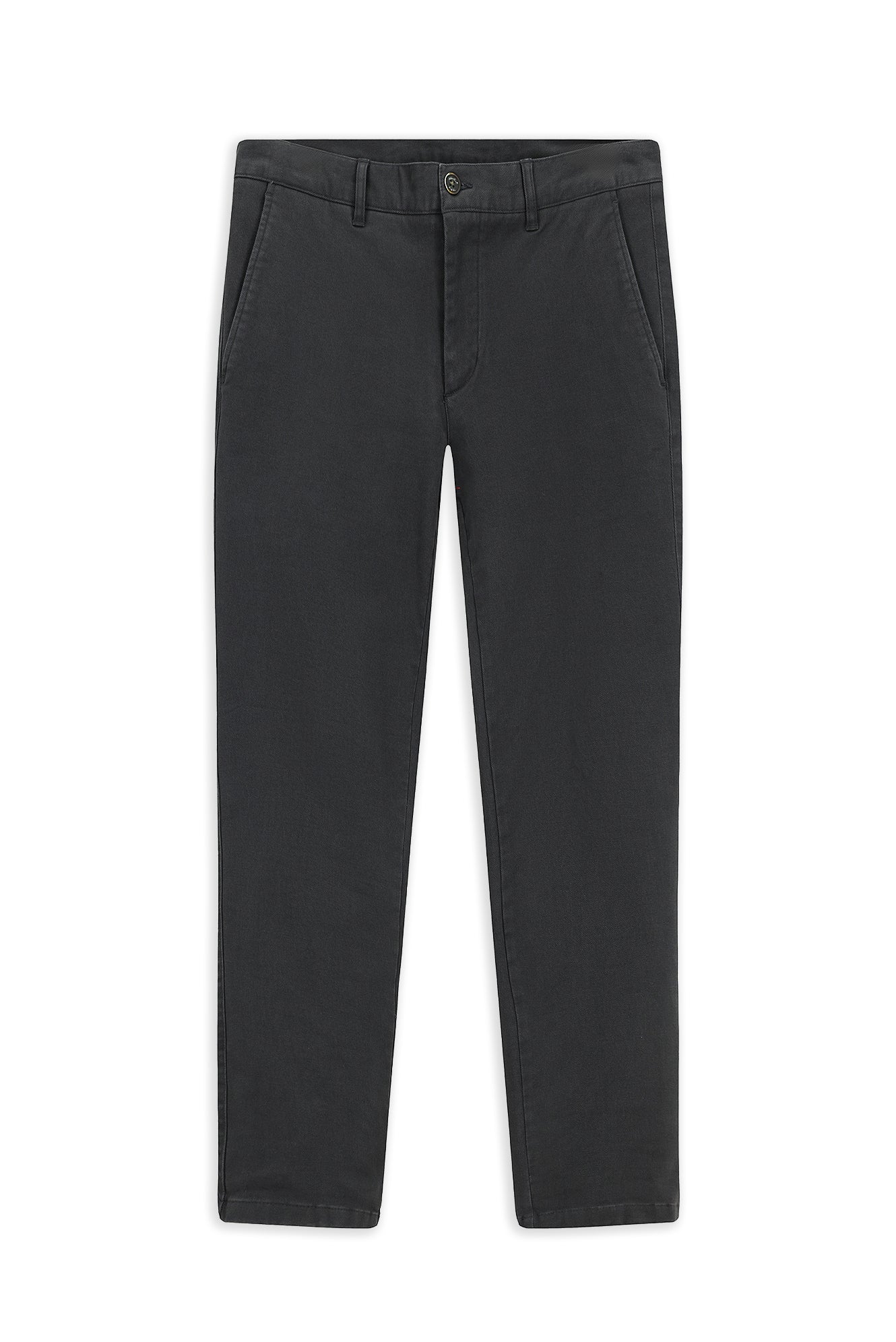 Koyu Füme Relaxed Fit Rahat Kesim Likralı Kadife Pantolon - Image 7