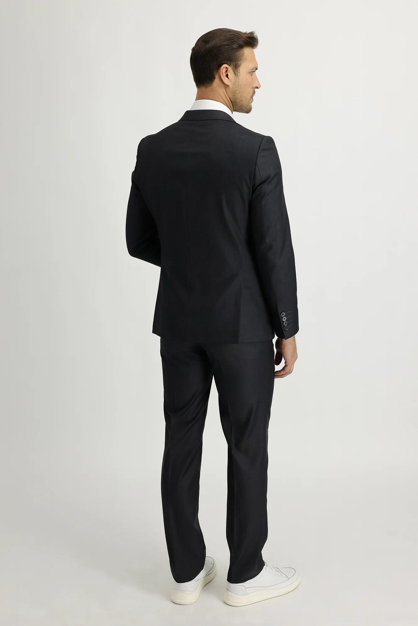 Koyu Füme 6 Drop Regular Fit Standart Kesim Takım Elbise - Image 4