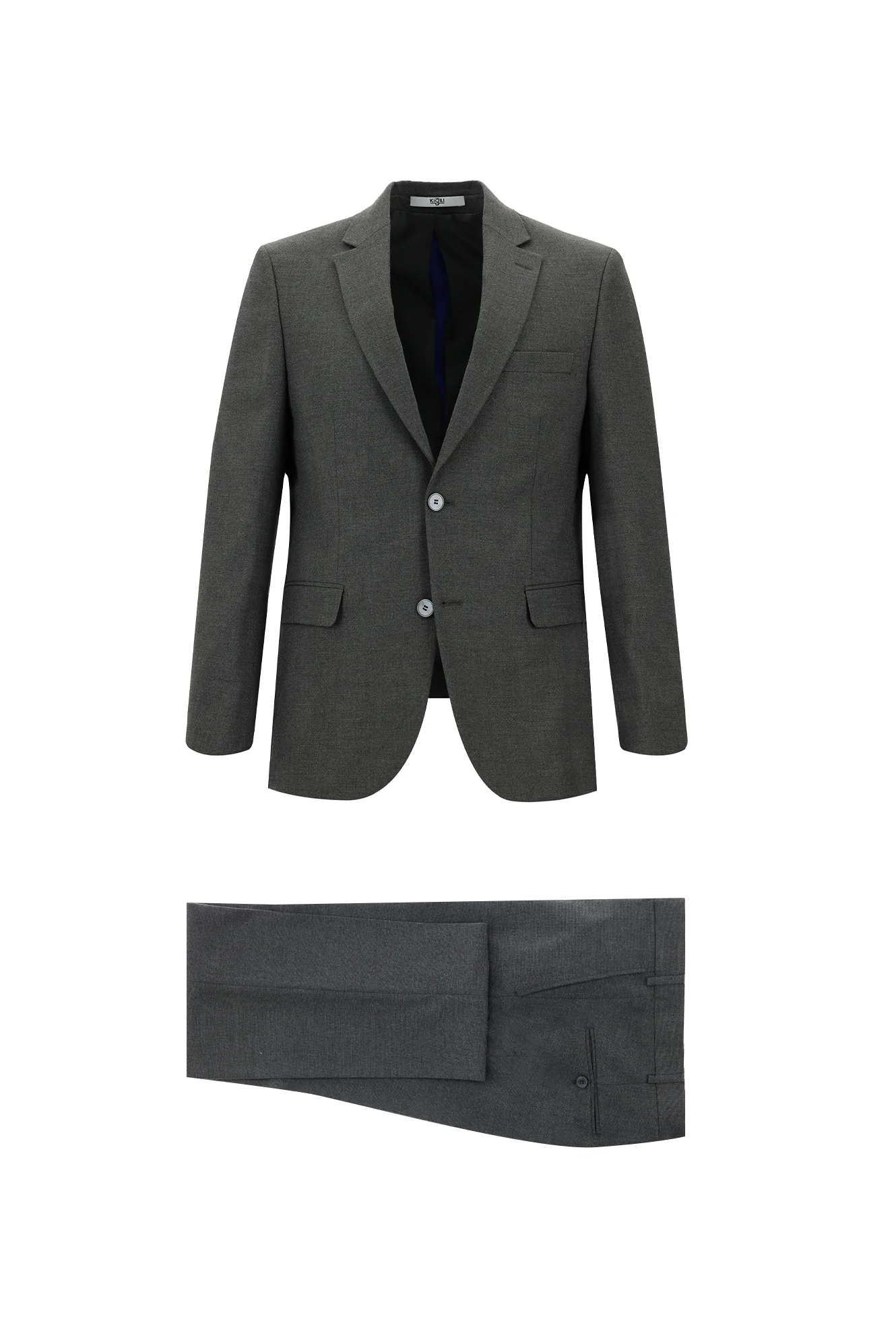Koyu Füme 6 Drop Regular Fit Standart Kesim Takım Elbise