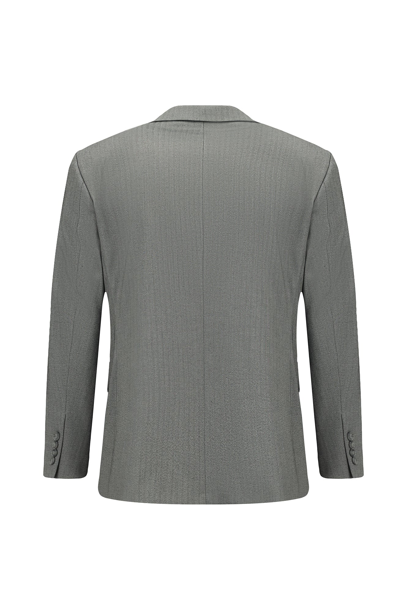 Koyu Füme 4 Drop Relaxed Fit Rahat Kesim Likralı Desenli Takım Elbise - Image 2