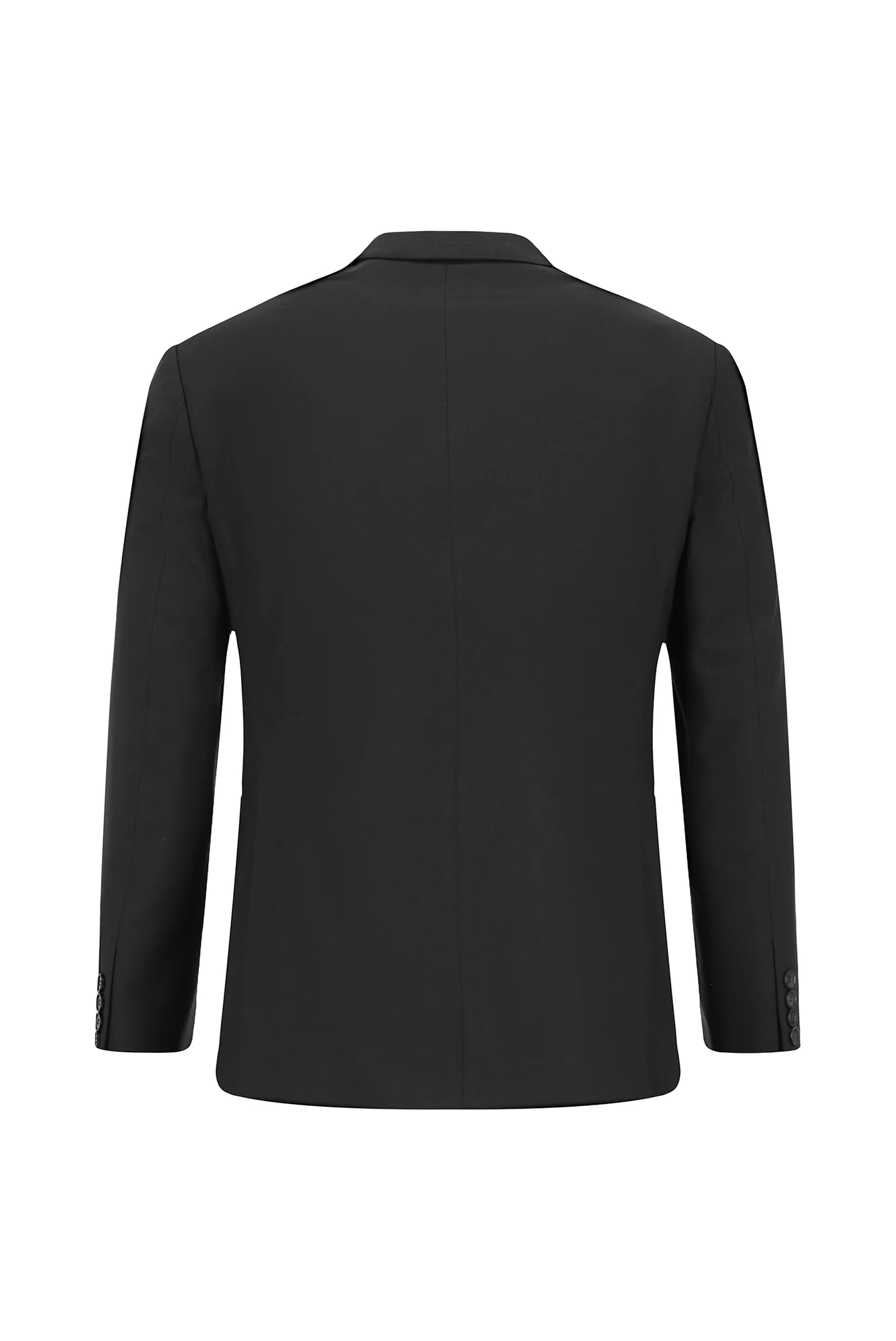 Koyu Füme 6 Drop Regular Fit Standart Kesim Mono Yaka Yünlü Takım Elbise - Image 3