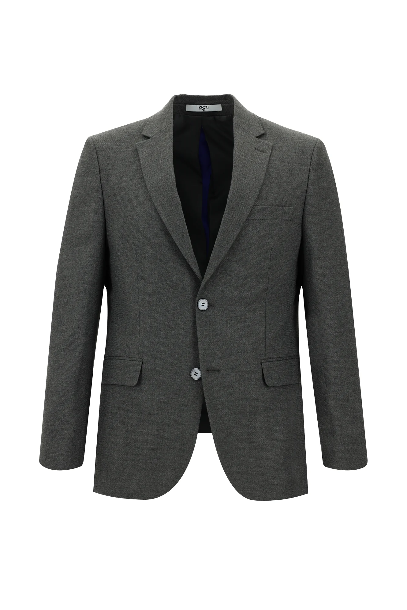 Koyu Füme 4 Drop Relaxed Fit Rahat Kesim Takım Elbise - Image 2
