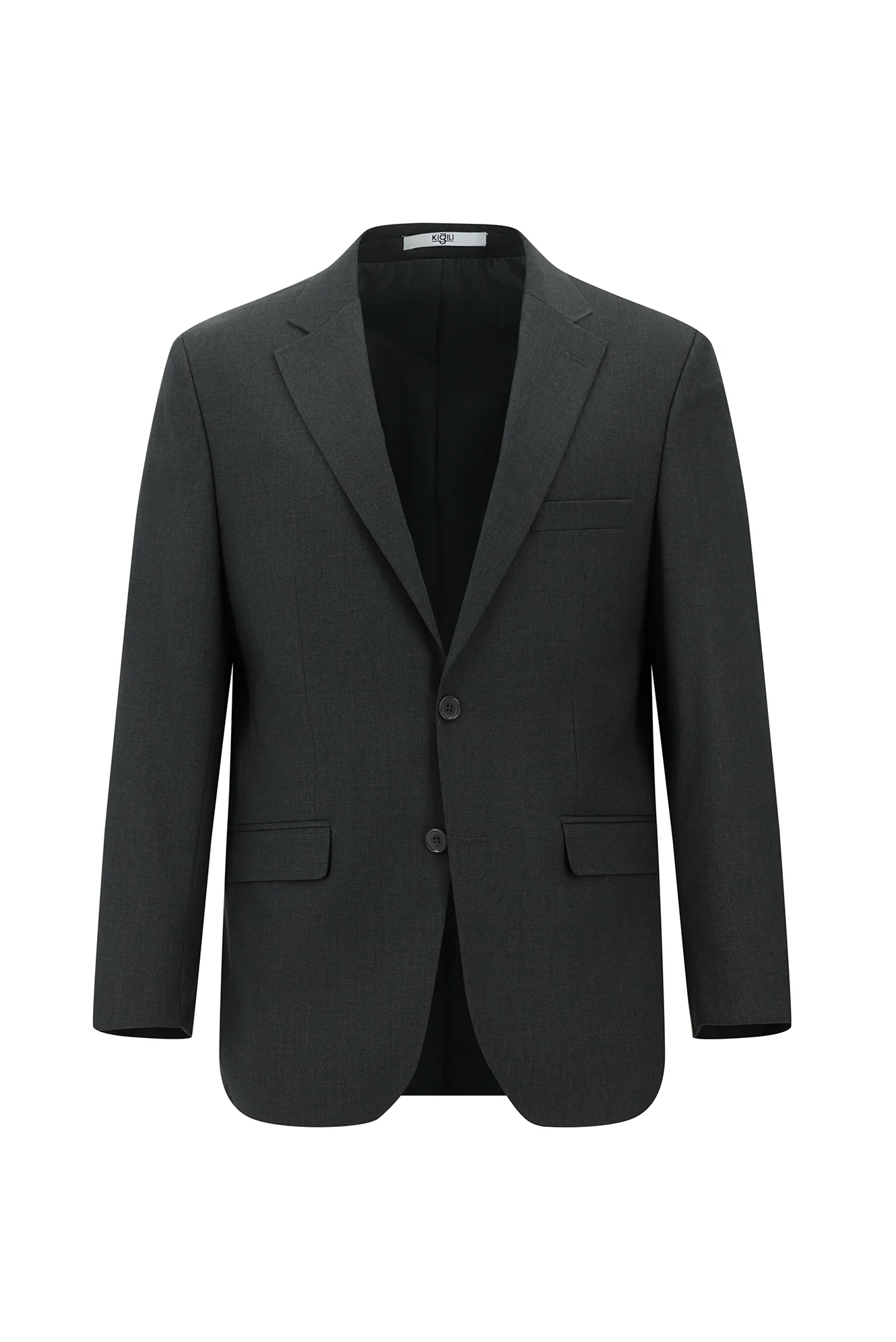Koyu Füme 4 Drop Relaxed Fit Rahat Kesim Takım Elbise - Image 2