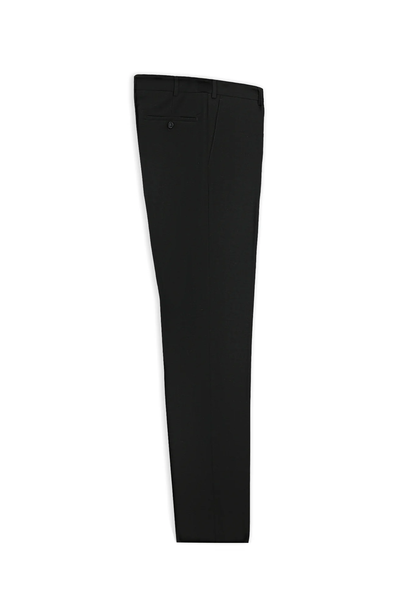 Koyu Füme 4 Drop Relaxed Fit Rahat Kesim Yünlü Klasik Kumaş Pantolon - Image 7