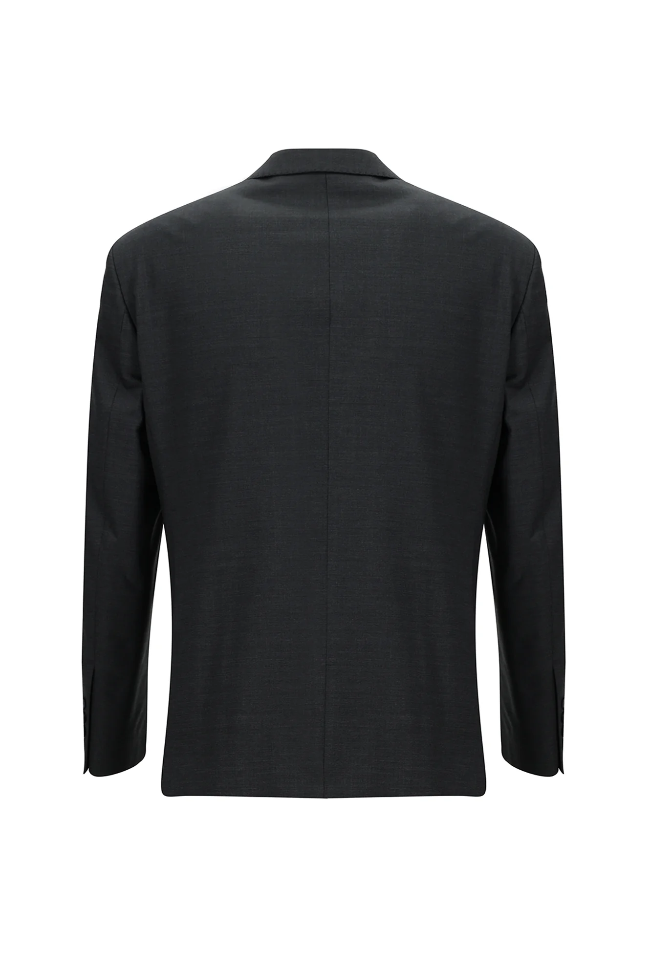 Koyu Füme 4 Drop Relaxed Fit Rahat Kesim Yünlü Takım Elbise - Image 3