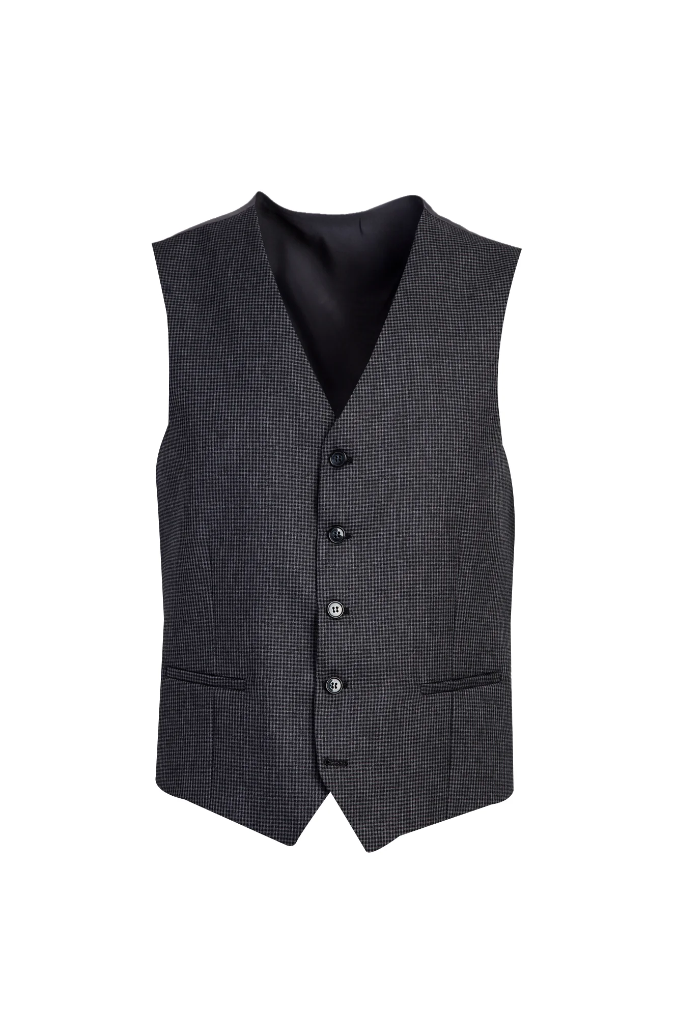 Koyu Füme 7 Drop Slim Fit Dar Kesim Antibakteriyel Kombinli Takım Elbise - Image 4