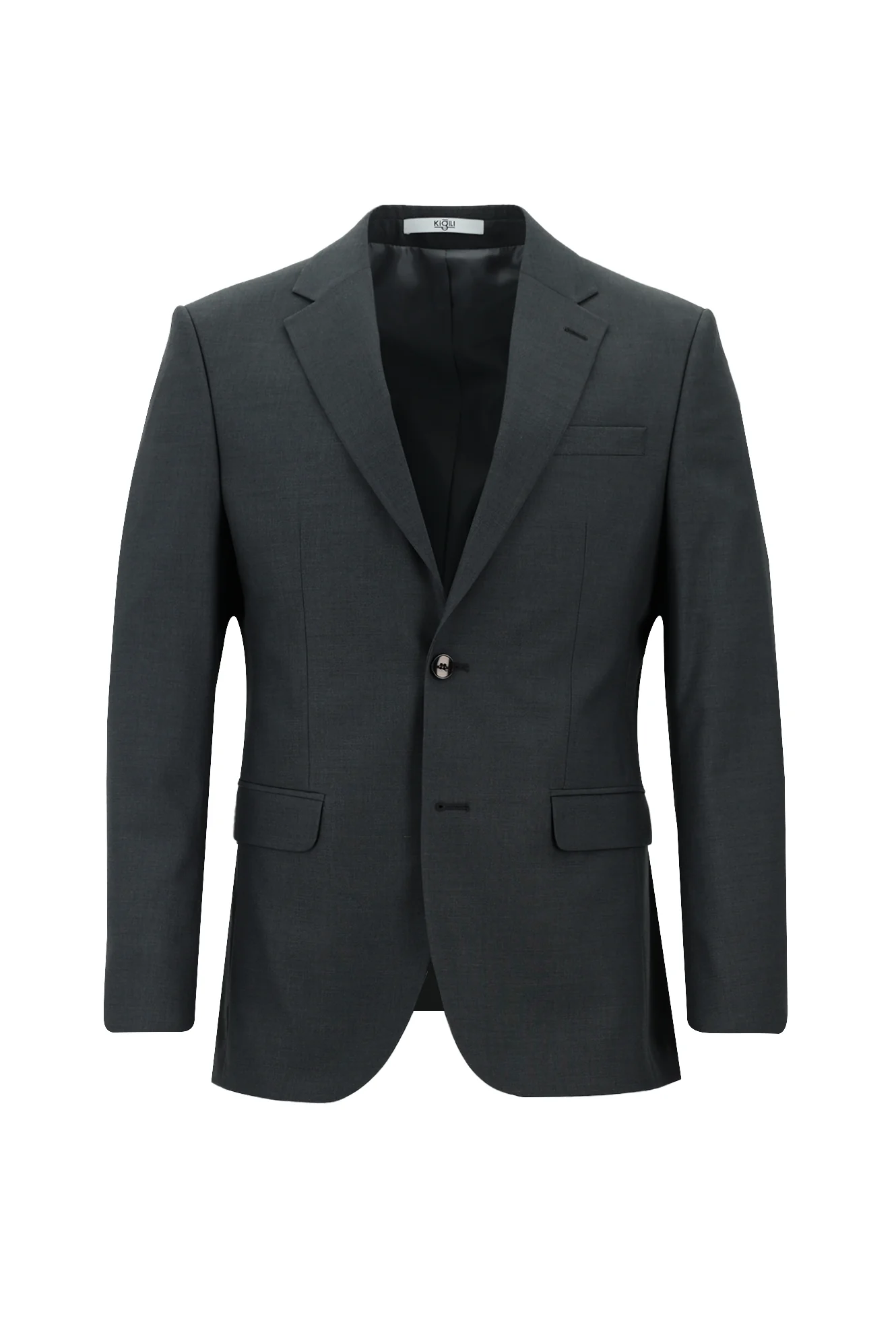 Koyu Füme 7 Drop Slim Fit Dar Kesim Takım Elbise - Image 2