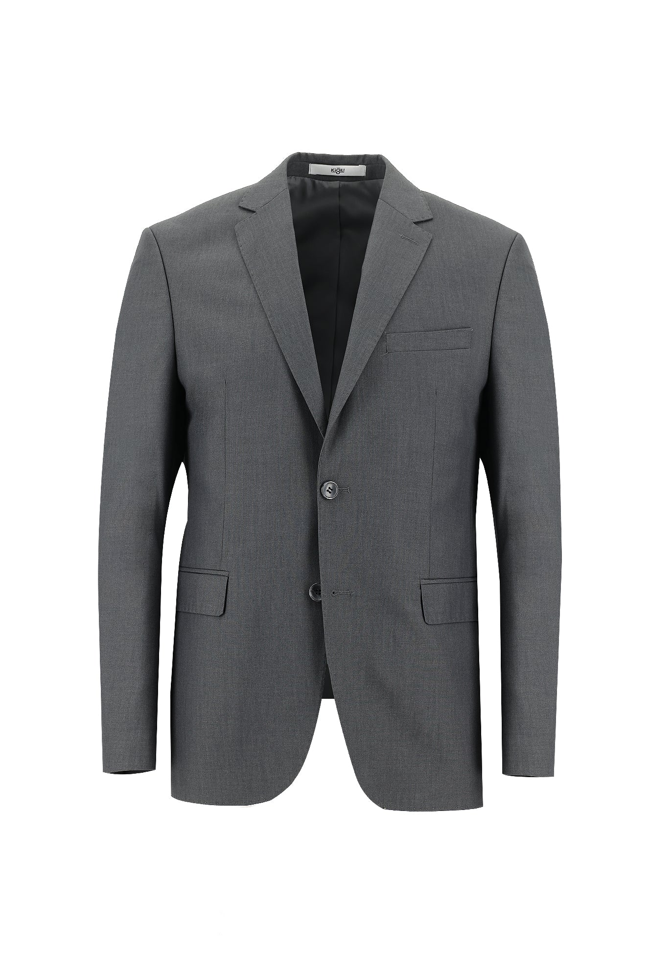 Koyu Füme 7 Drop Slim Fit Dar Kesim Takım Elbise - Image 2