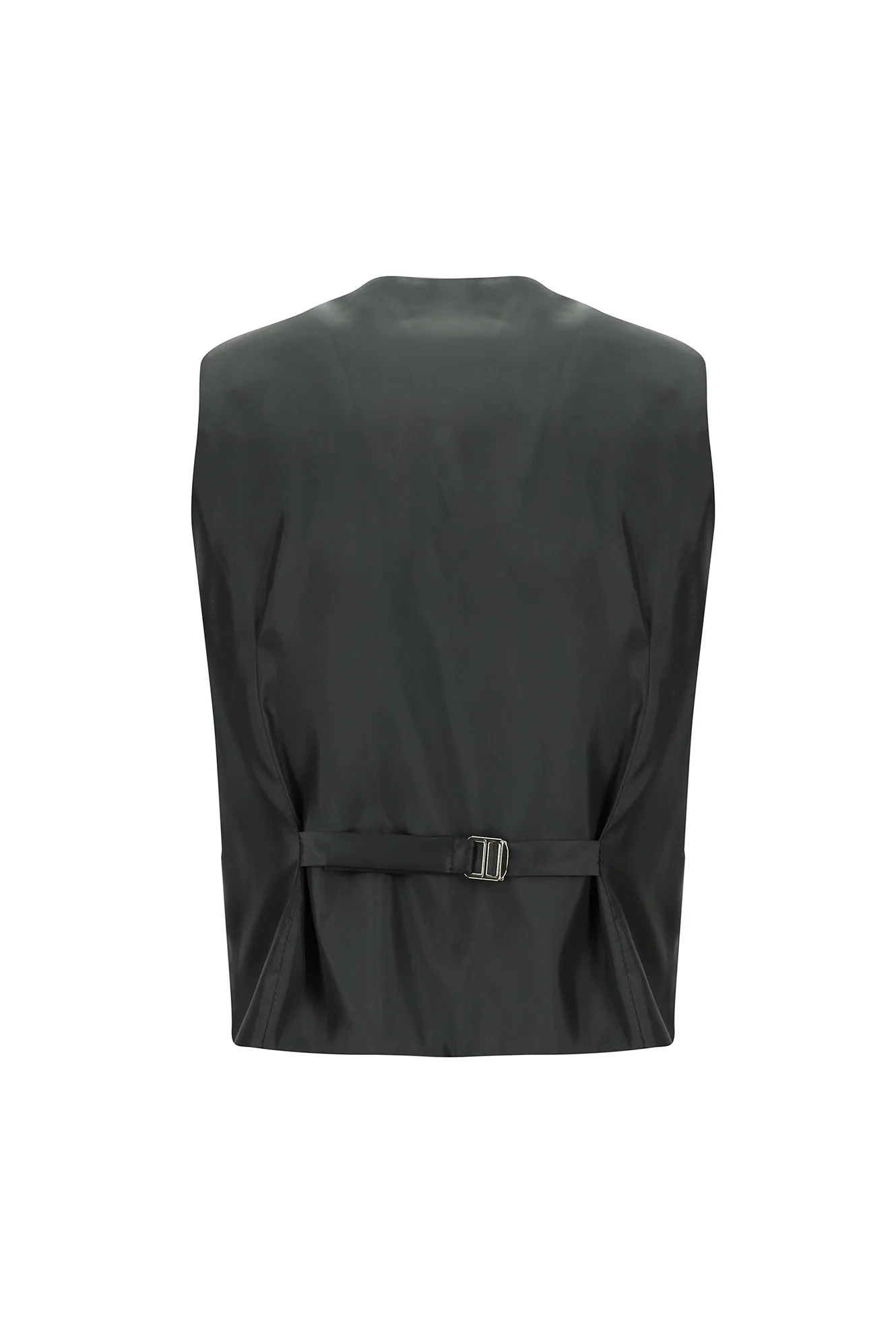 Koyu Füme 7 Drop Slim Fit Dar Kesim Kombinli Yelekli Takım Elbise - Image 5