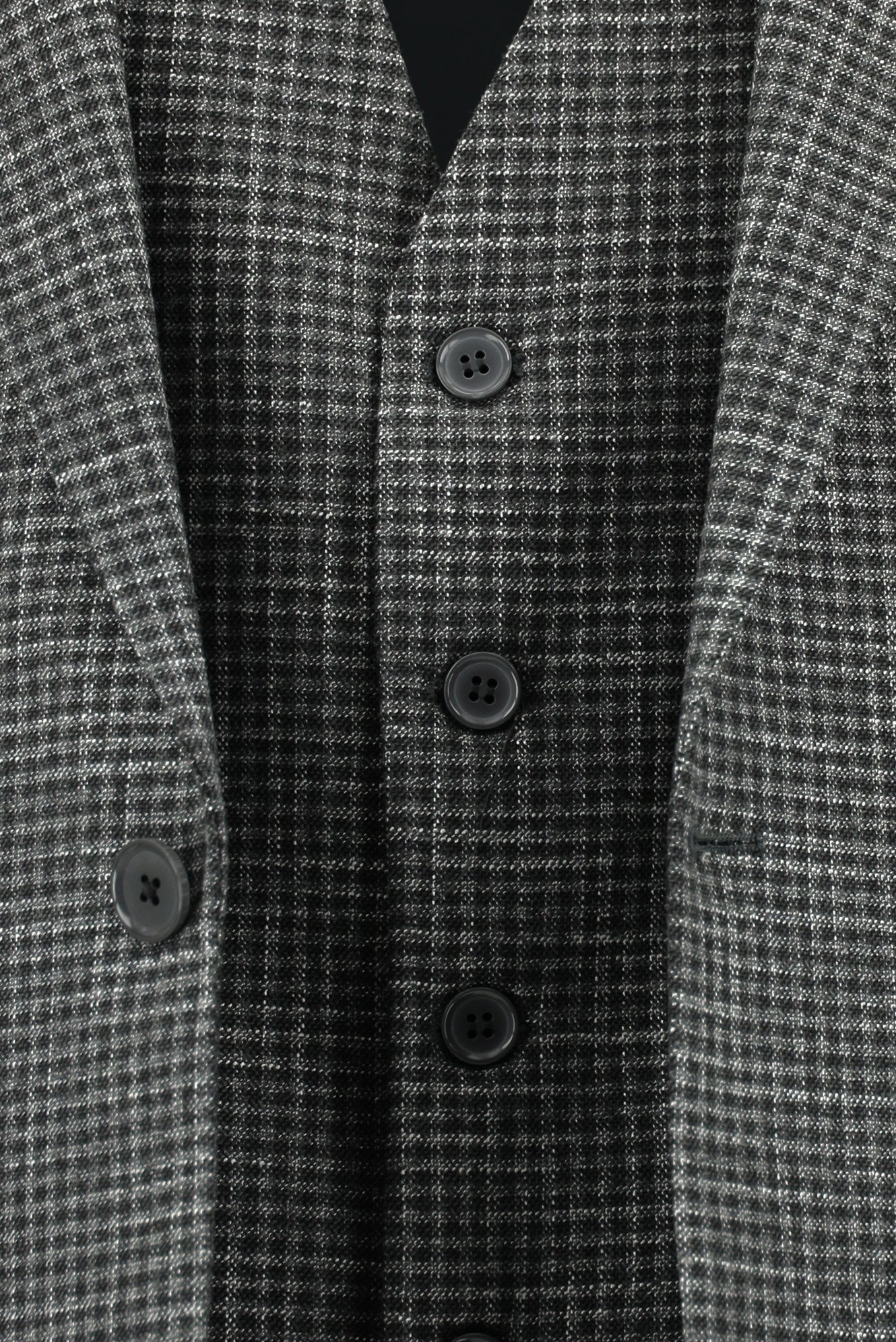 Koyu Füme 7 Drop Slim Fit Dar Kesim Kombinli Yelekli Takım Elbise - Image 6