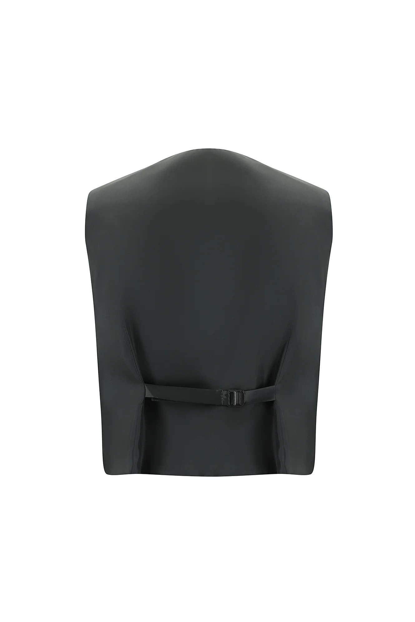 Koyu Füme 7 Drop Slim Fit Dar Kesim Yelekli Kombinli Takım Elbise - Image 5